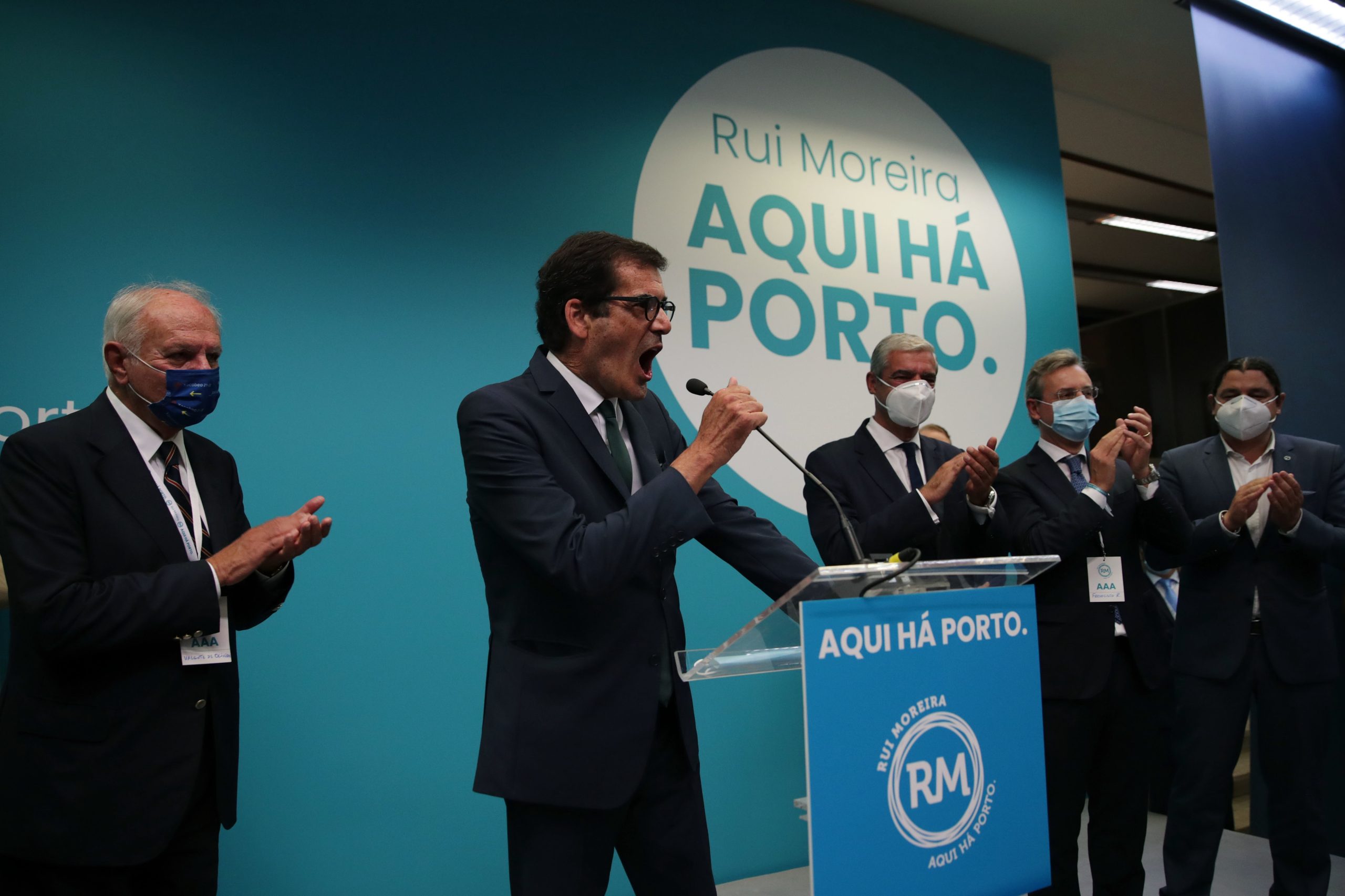 “O partido que uma vez mais ganhou foi o Porto”, diz Rui Moreira no seu discurso de vitória