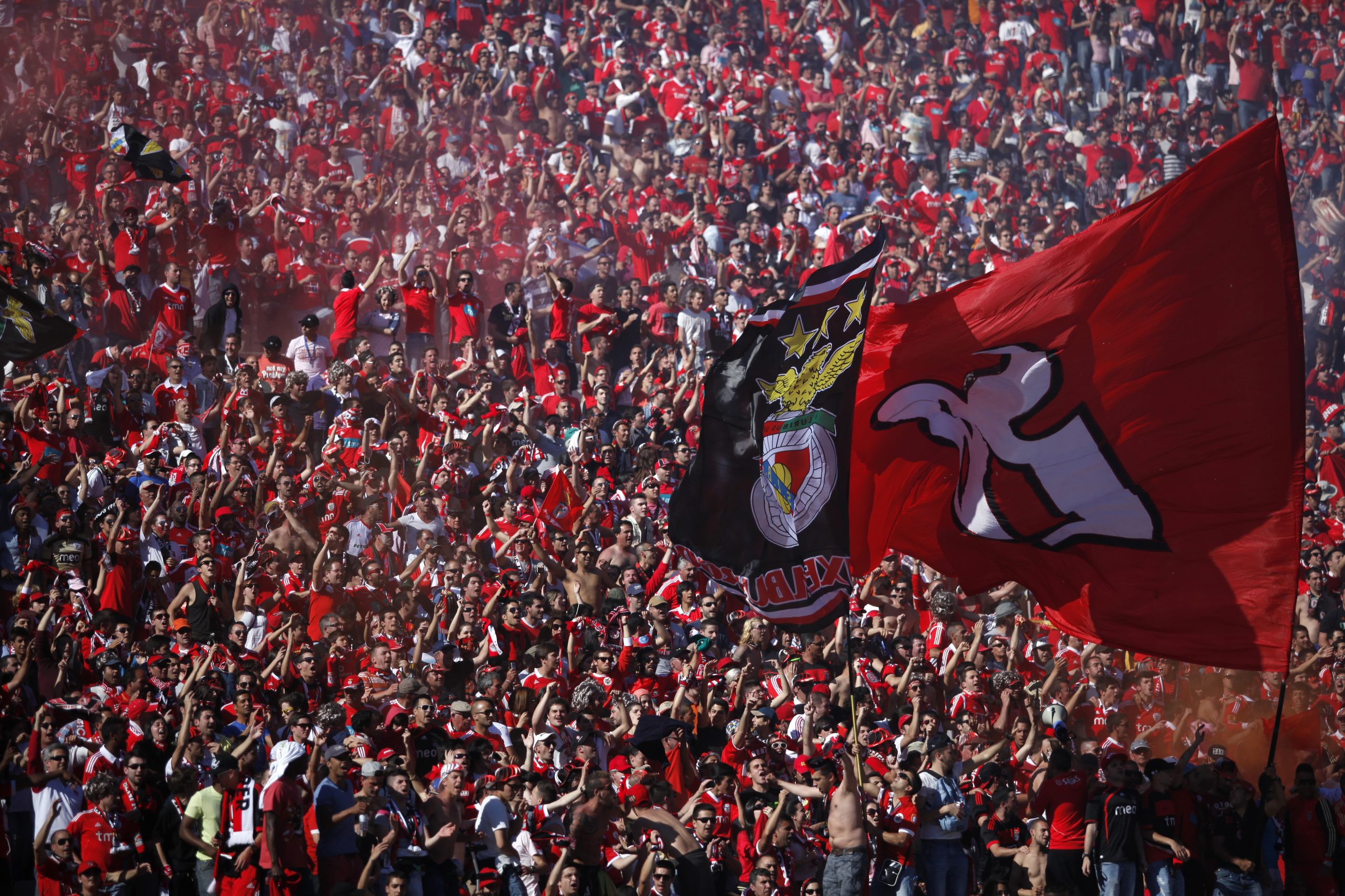 PSP detém cinco adeptos do Benfica por alegadas agressões a polícias