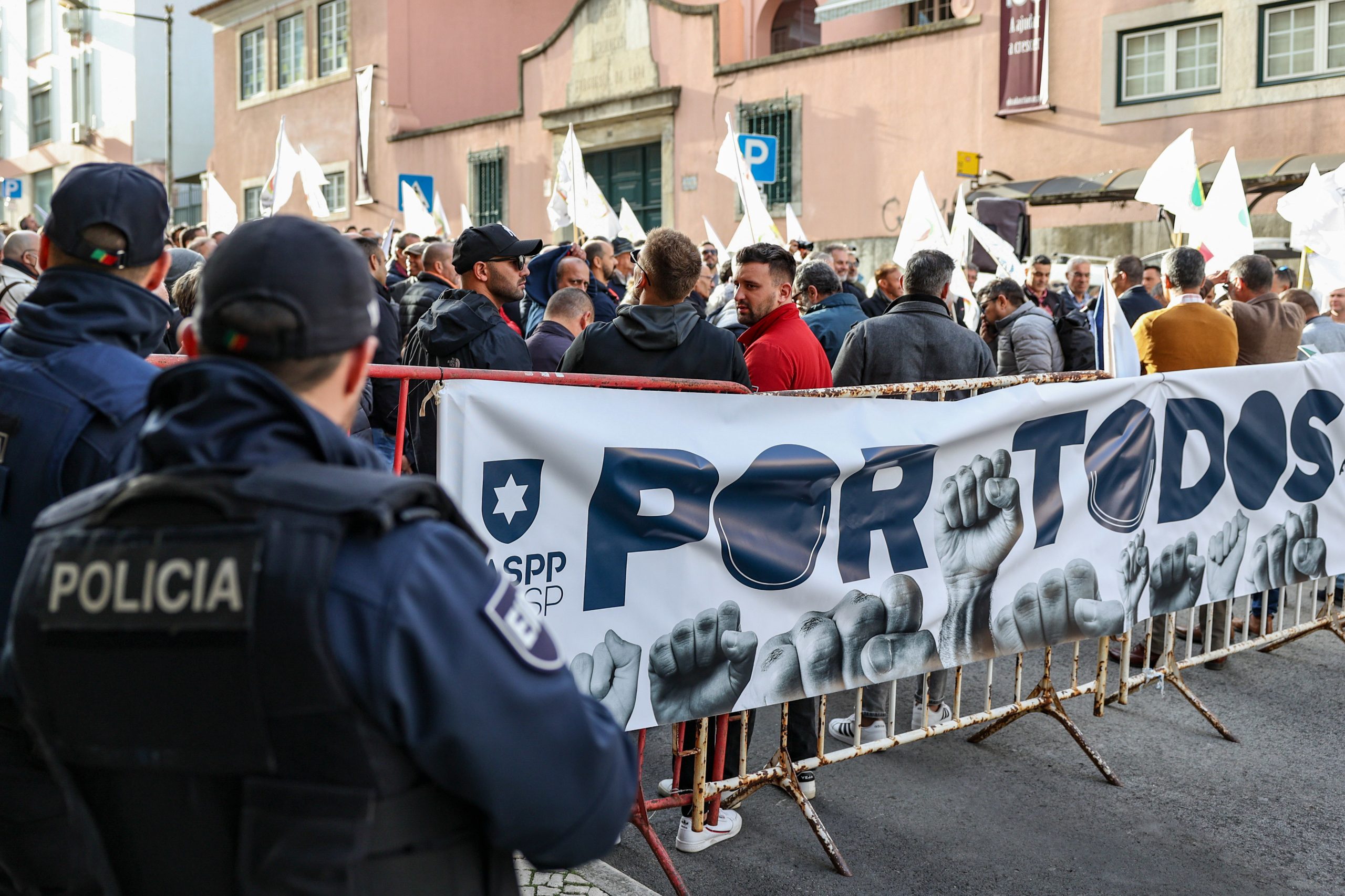 Ação de protesto de militares e forças de segurança sem interlocutor em Lisboa