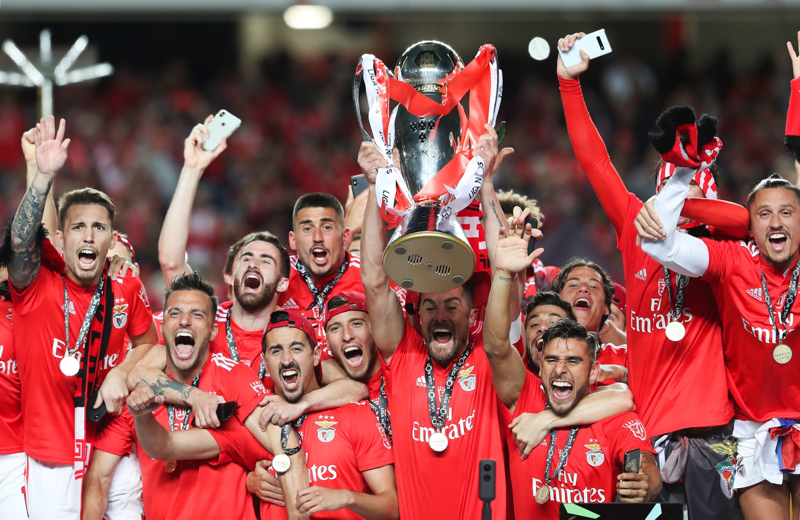 Benfica campeão 2018/2019: Presidente promete duplicar prémio pela conquista do título