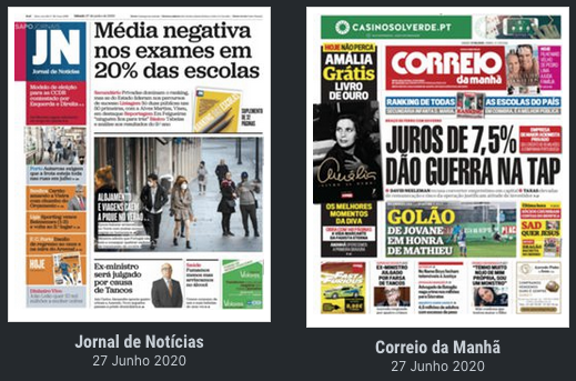 Revista de imprensa: Depois do final possível para o ano letivo, chegam os ‘rankings’ das escolas