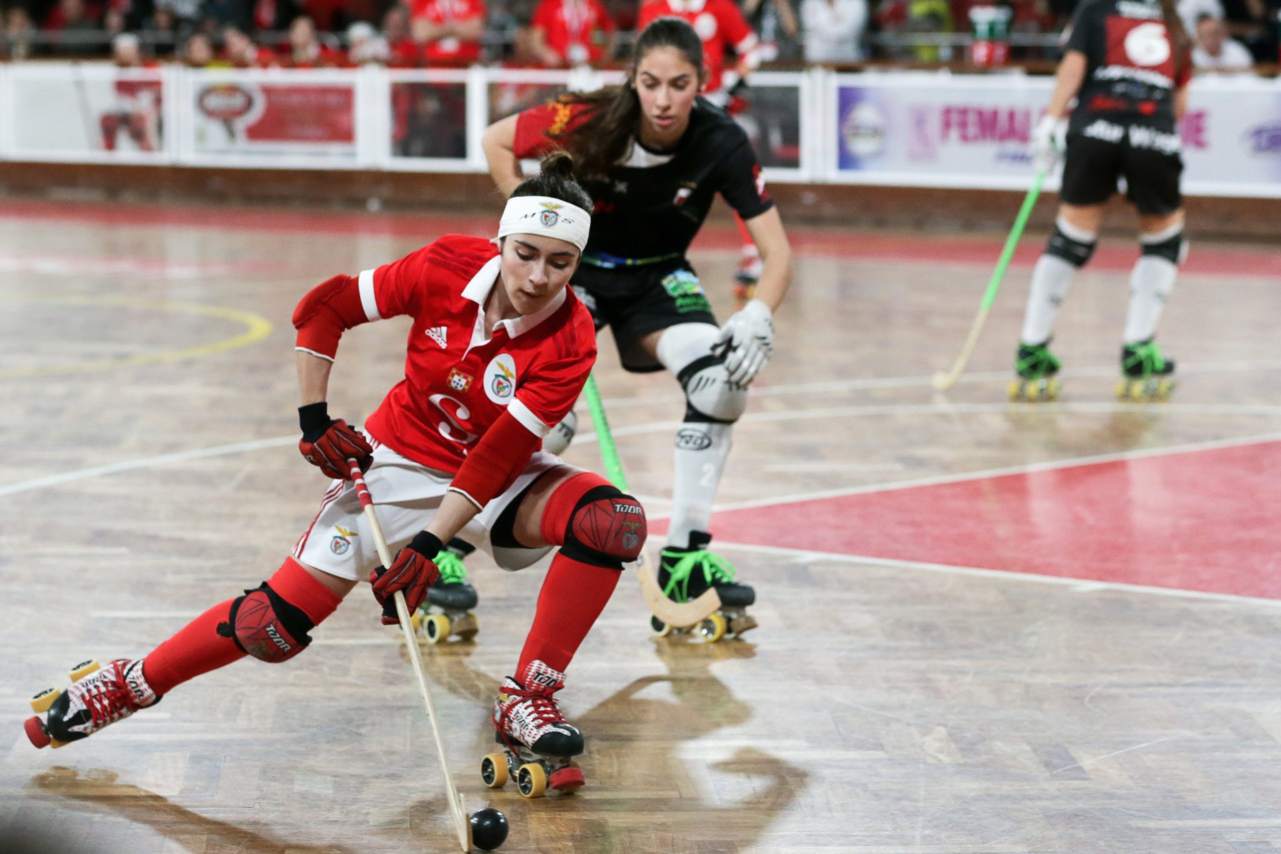 Benfica falha título europeu de hóquei em patins feminino