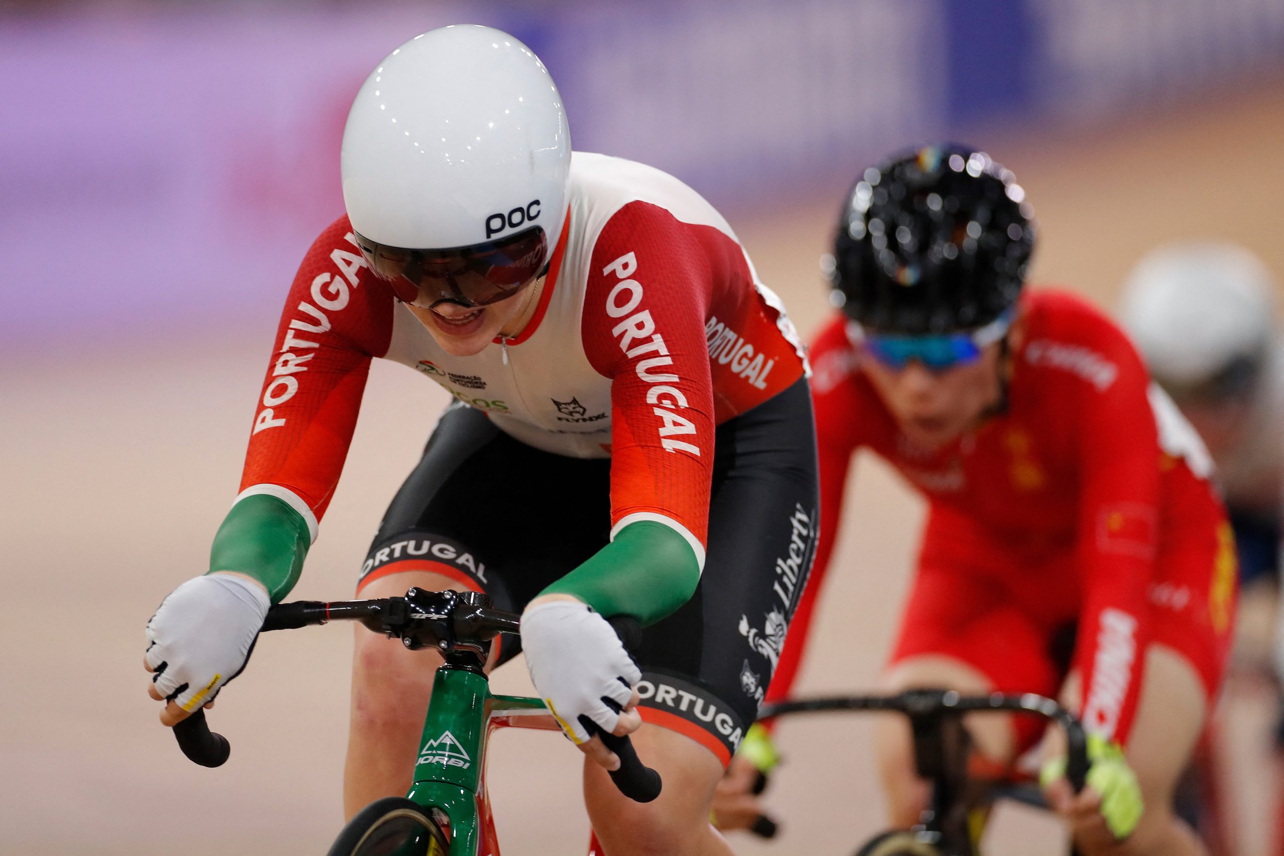 Fez história ao qualificar-se e de Tóquio traz mais um diploma olímpico. Maria Martins foi 7.ª no omnium