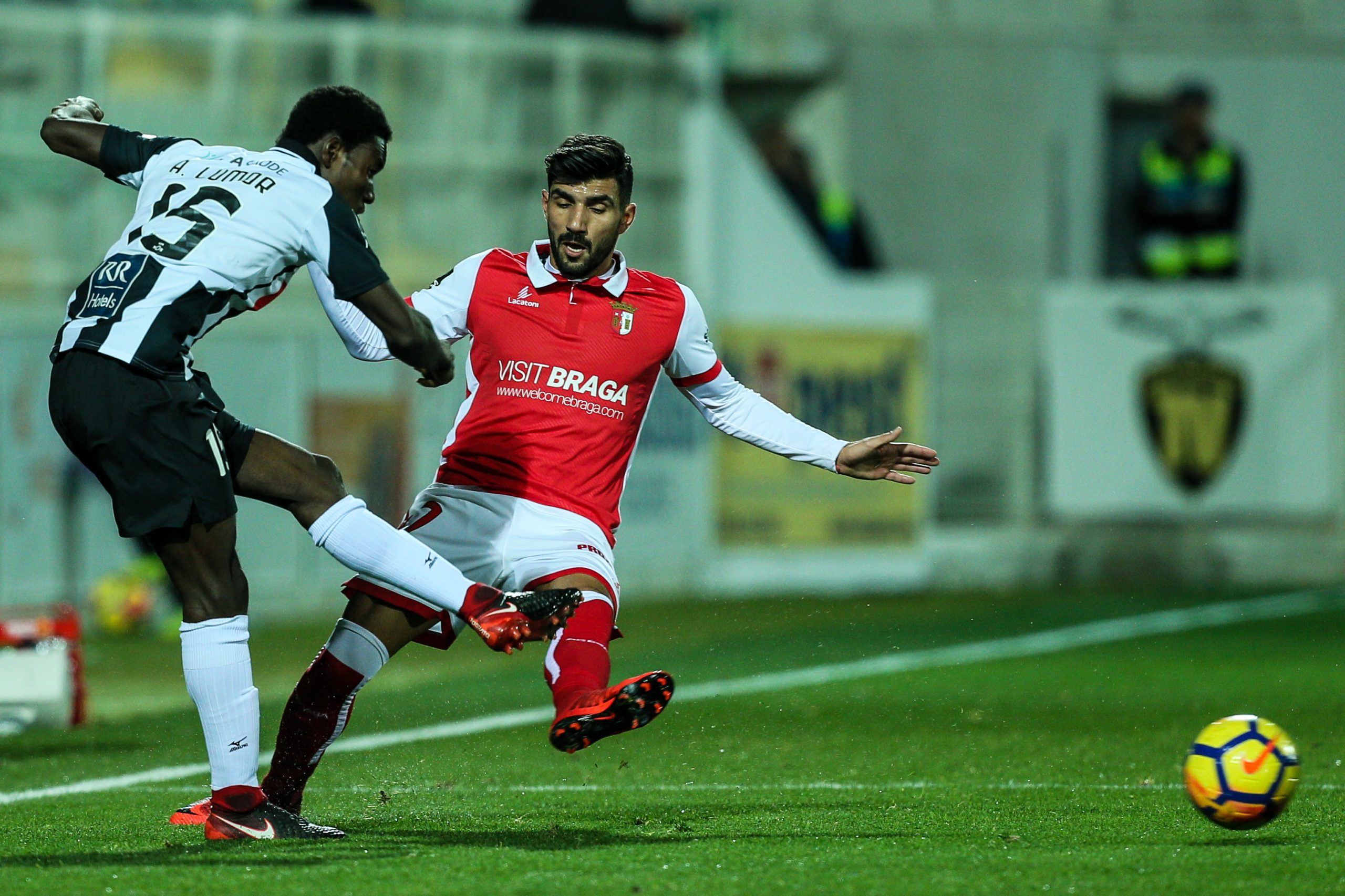 Esgaio e Fábio Martins de regresso no Sporting de Braga