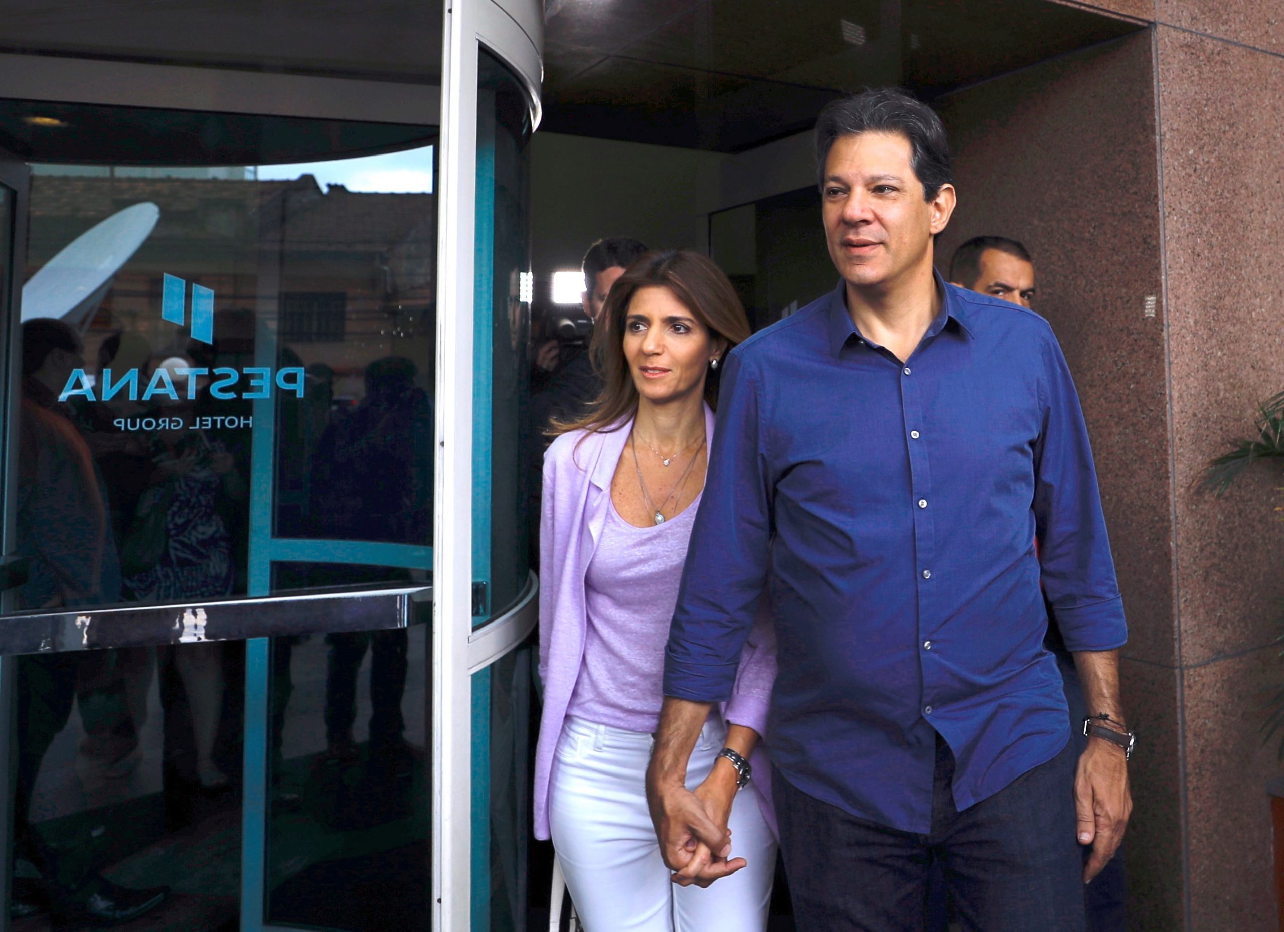 Brasil: Candidato Fernando Haddad votou em São Paulo