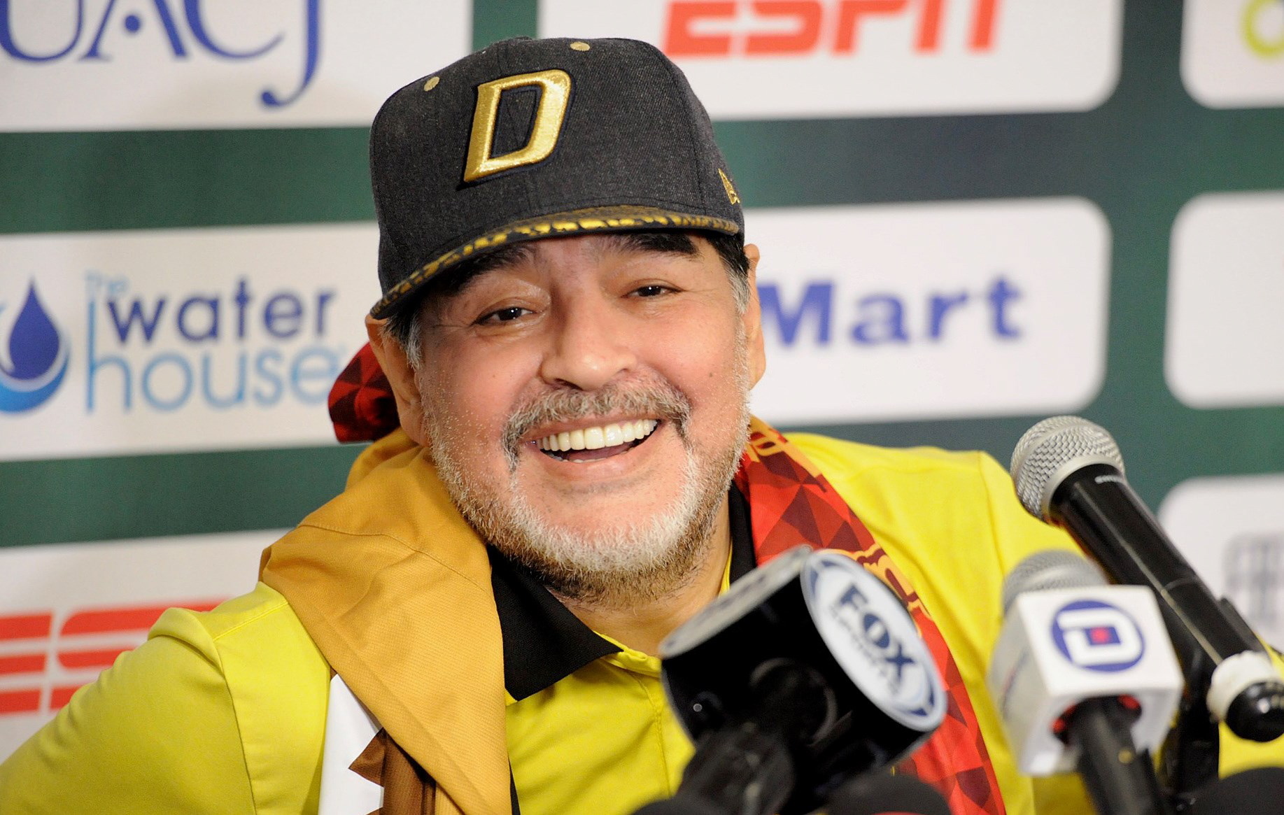 Maradona renova como treinador dos mexicanos do Dorados de Sinaloa