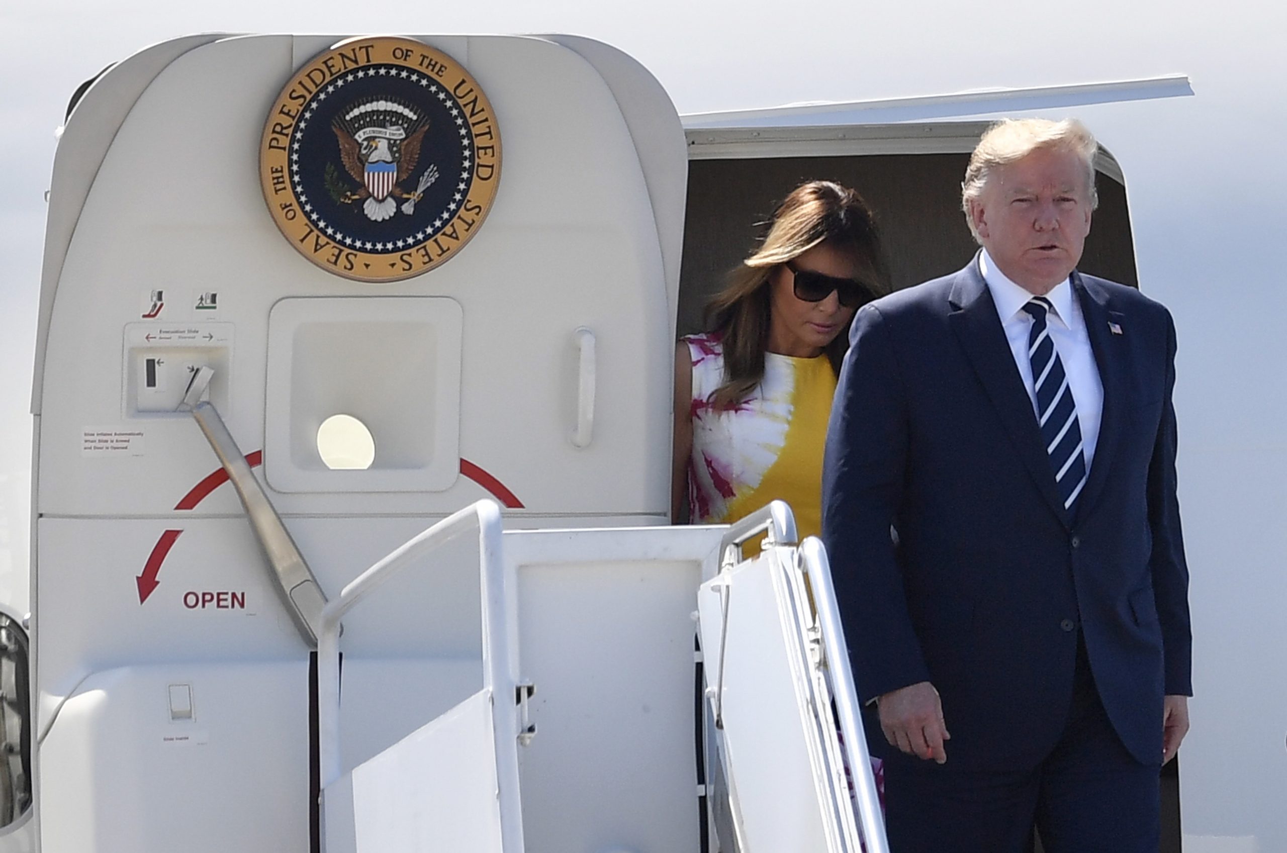 Presente de aniversário Melania Trump será jantar no Air Force One