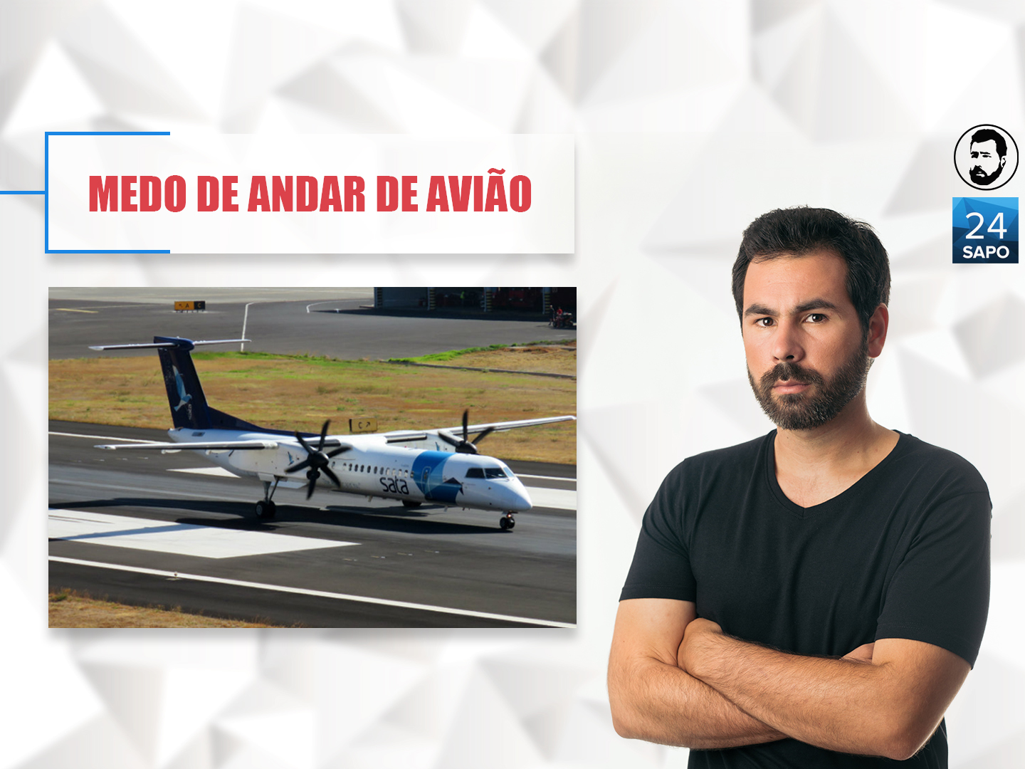 Medo de andar de avião