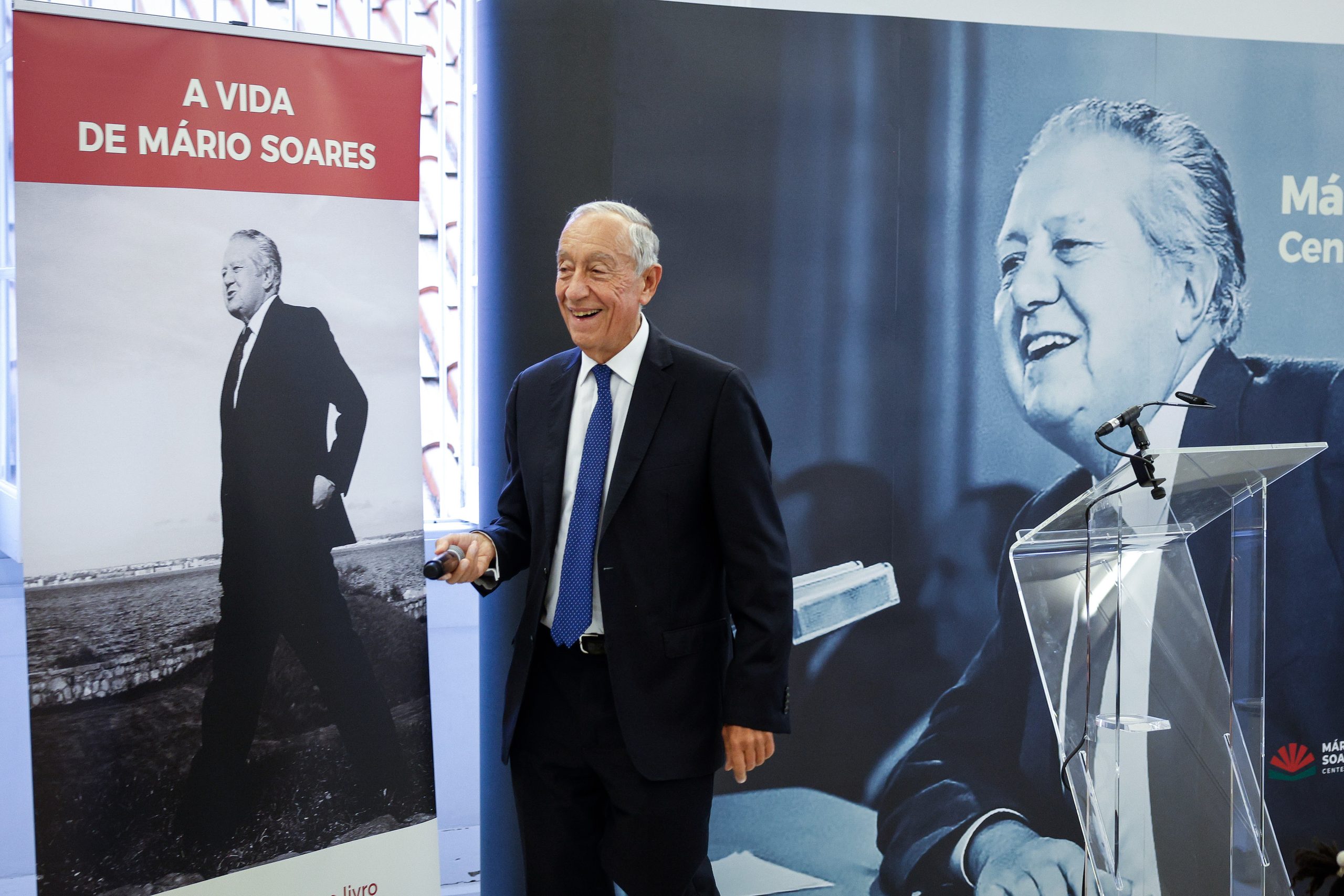 Marcelo Rebelo de Sousa não comenta futuro de Gouveia e Melo, mas elogia o seu trabalho na Marinha