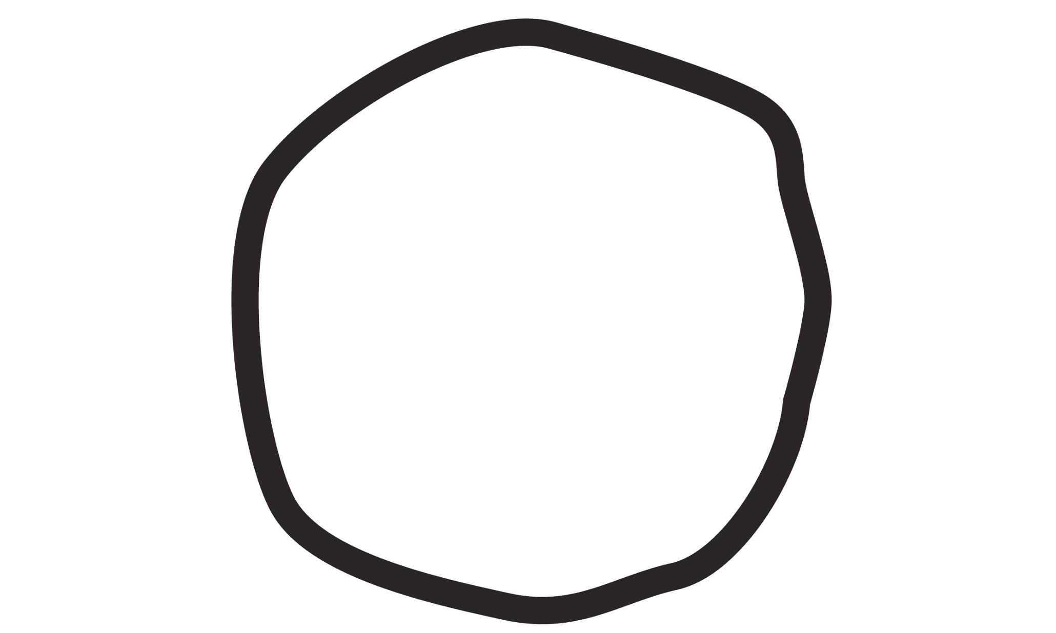 Vê um círculo nesta imagem? A resposta não tem apenas a ver com geometria