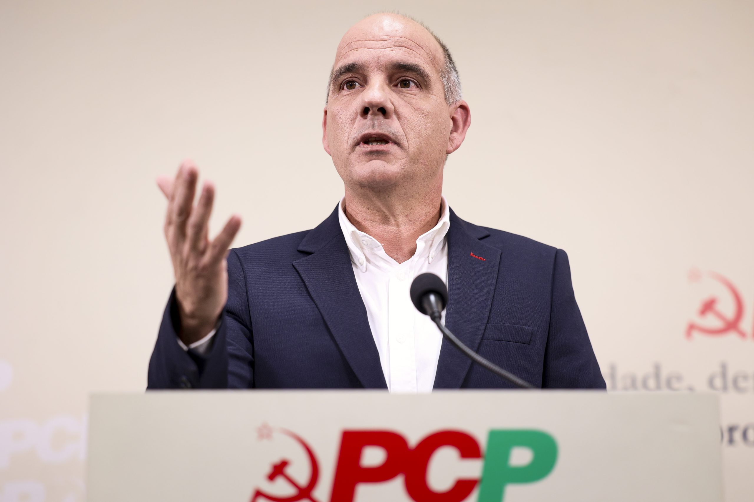PCP vai apresentar moção de rejeição ao programa do Governo