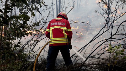 Incêndios: Dominado fogo florestal em Alandroal