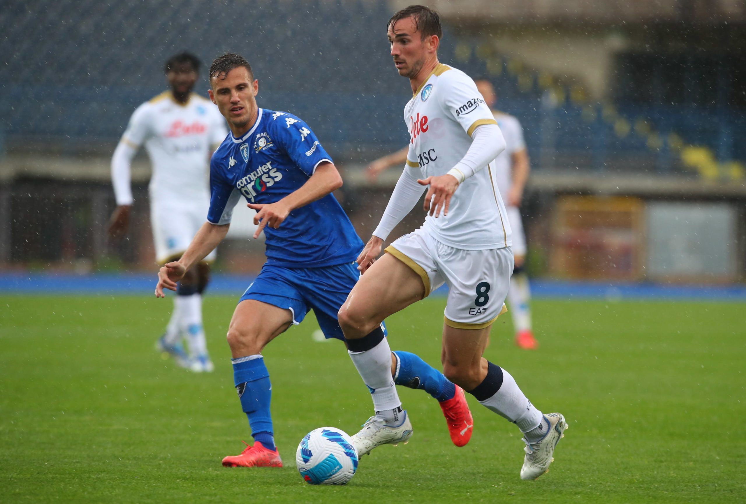 Nápoles perde em Empoli e compromete luta pelo ‘scudetto’ na Série A