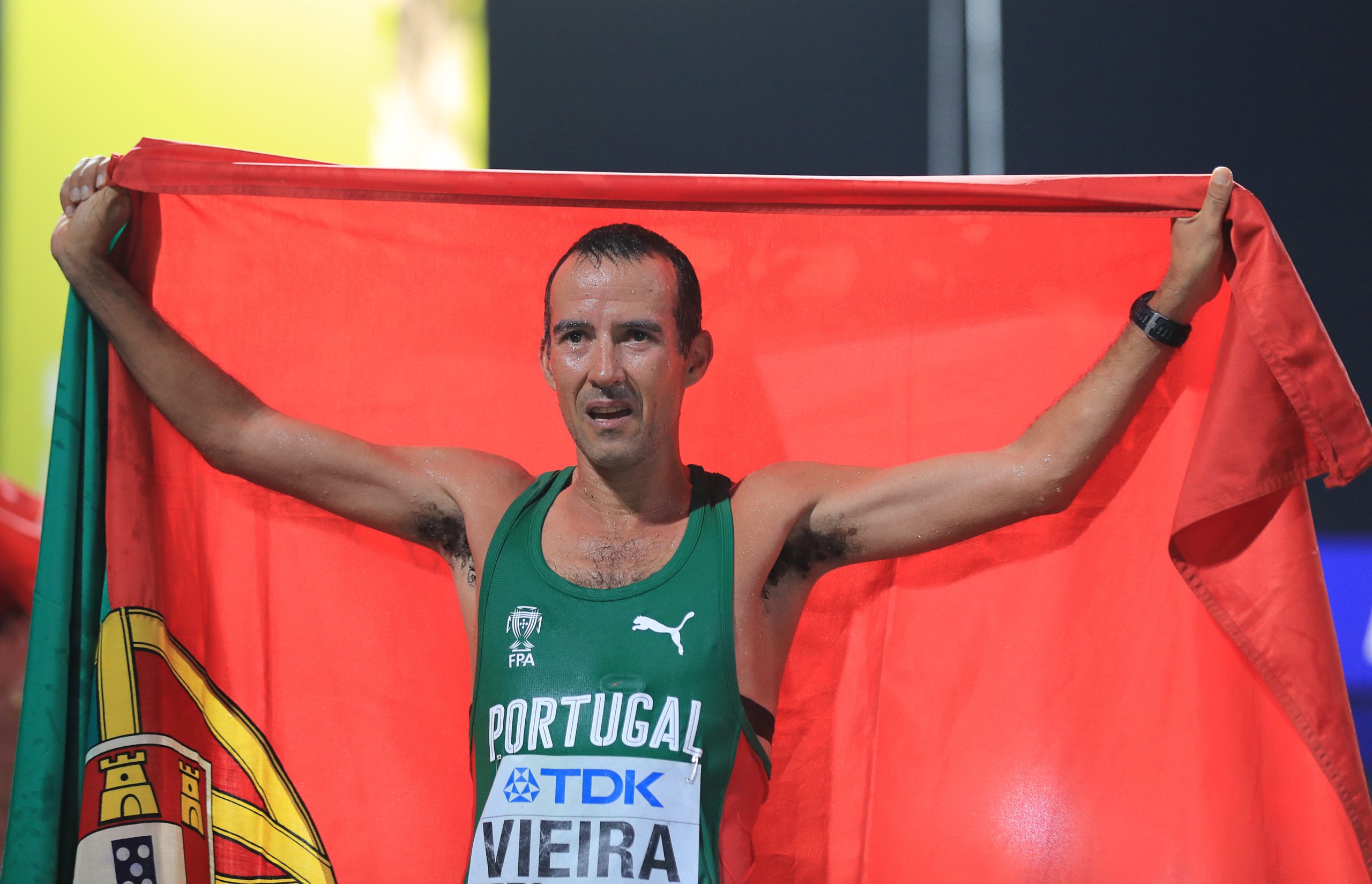 50 km marcha. João Vieira ‘acordou com 20 anos’ e chegou à medalha de prata