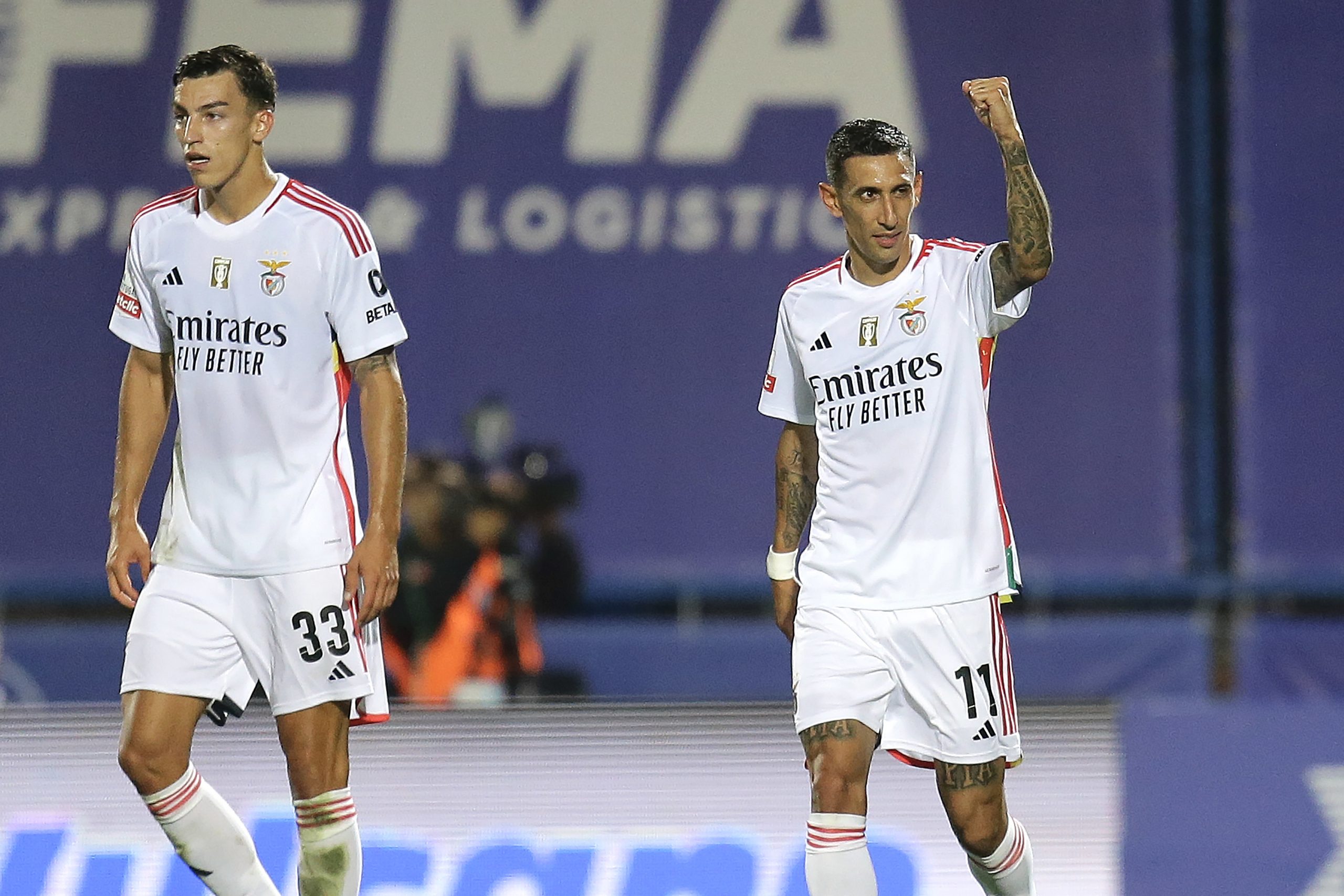 Benfica vence em Vizela e sobe ao segundo lugar provisoriamente