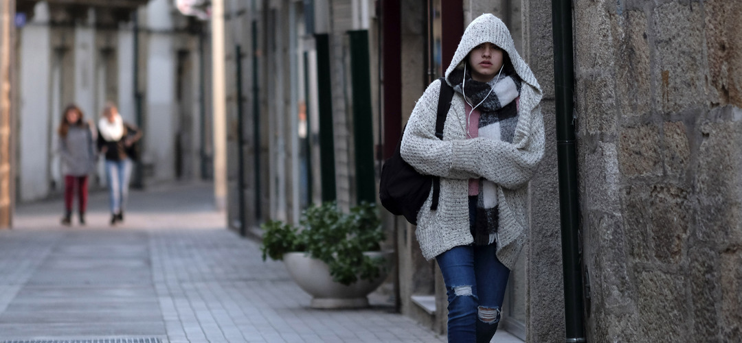 Oito distritos do continente sob aviso amarelo até sábado devido ao frio