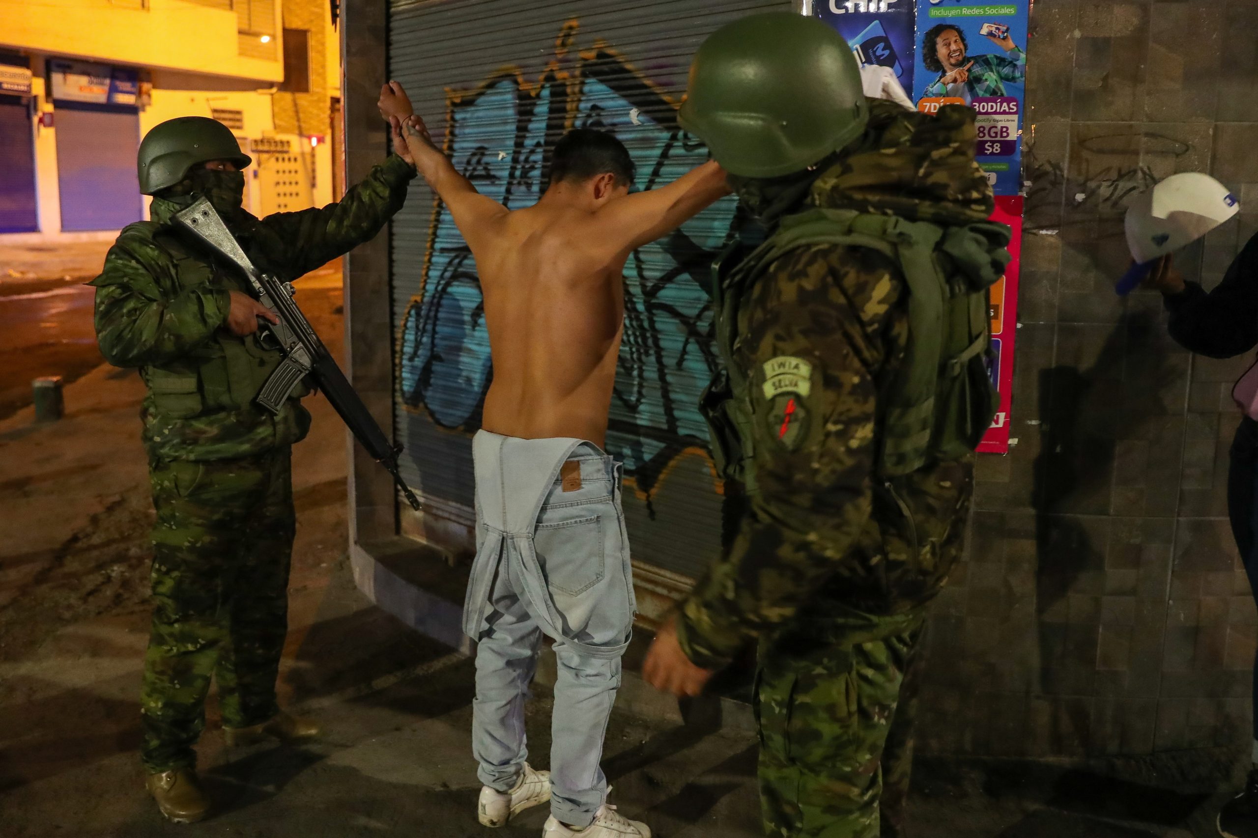 Mais de 1.500 detidos no Equador nos primeiros dias do “conflito interno armado”