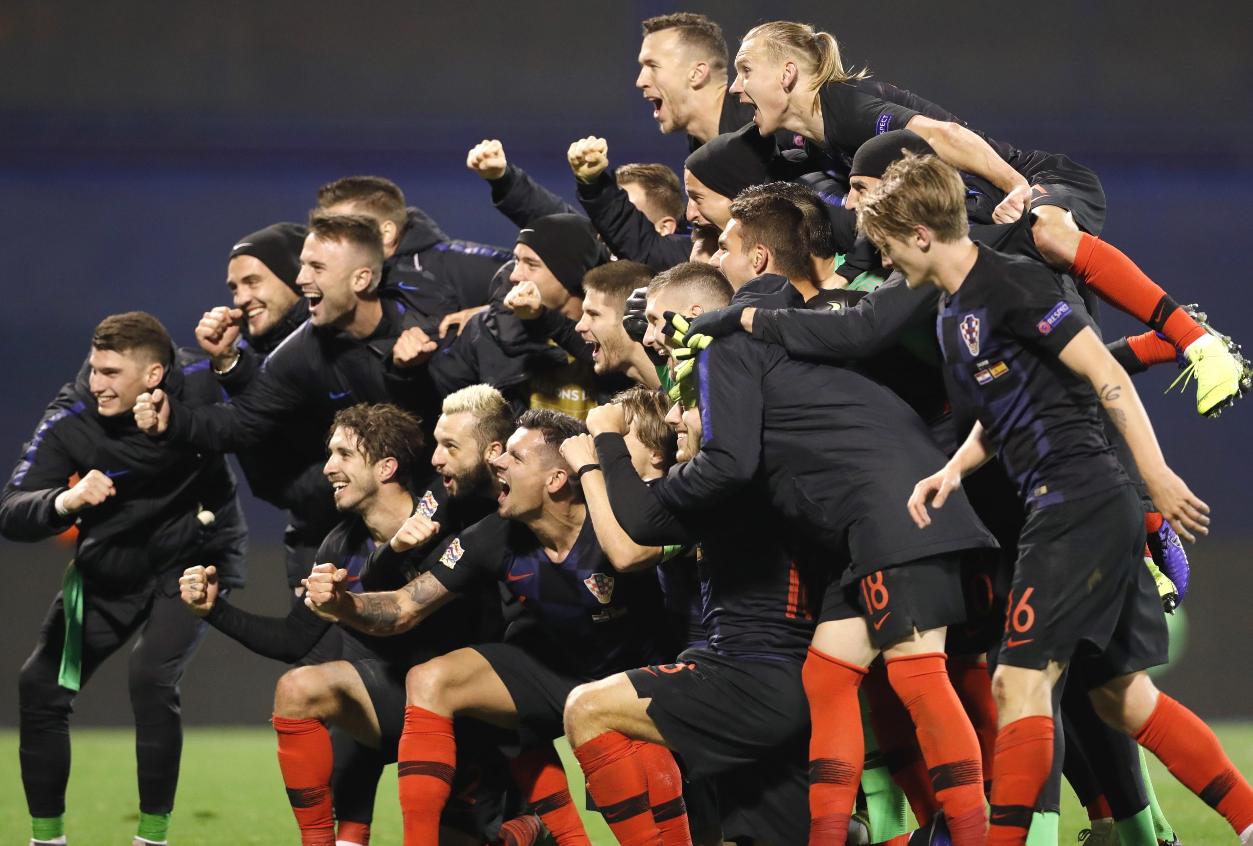 Liga das Nações: Croácia ‘vinga-se’ da Espanha e joga apuramento com Inglaterra