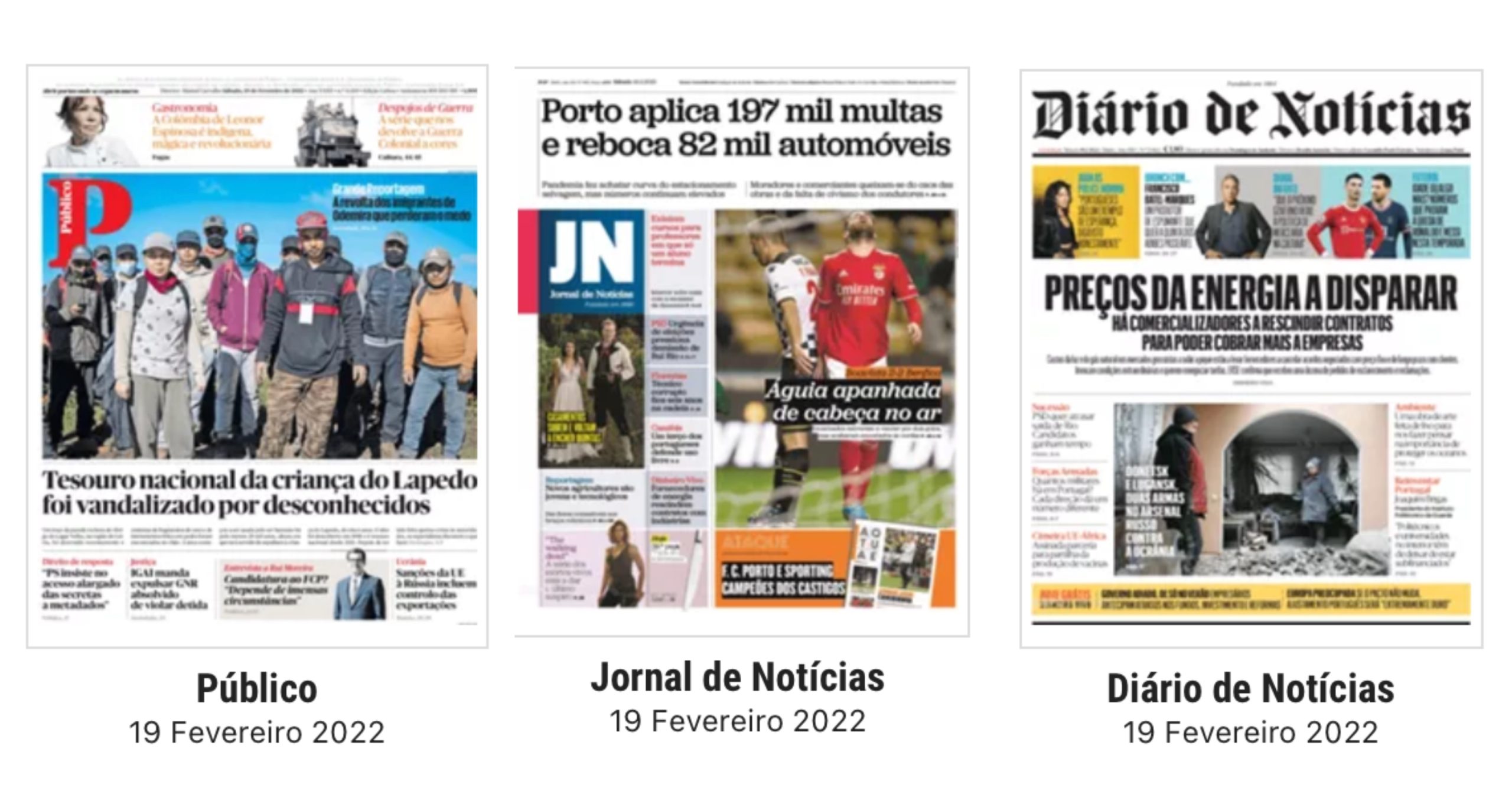 Revista de Imprensa: A revolta dos imigrantes de Odemira, os preços da energia a disparar e a águia apanhada de cabeça no ar