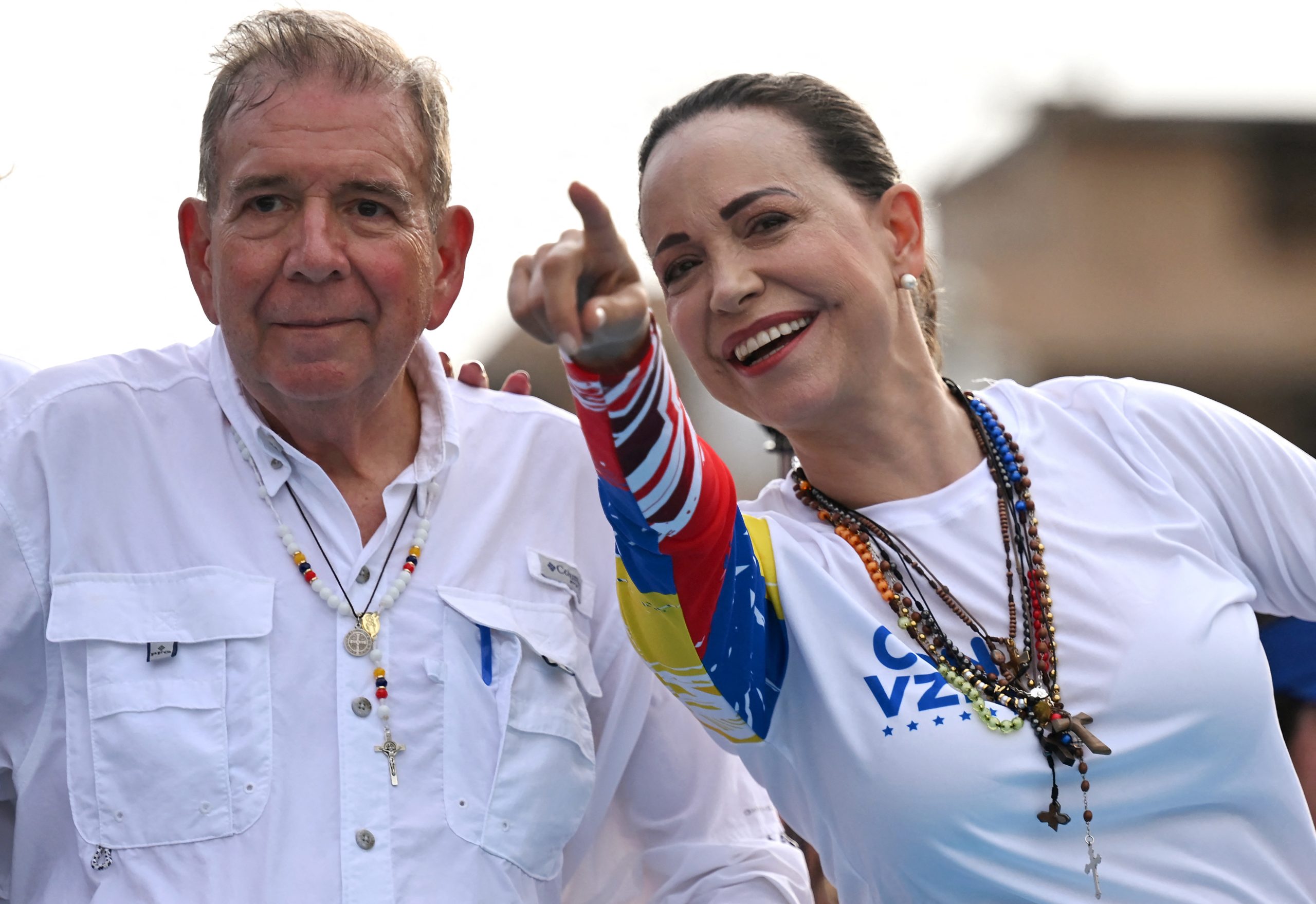 Prémio Sakharov 2024 atribuido a María Corina Machado e Edmundo González Urrutia. “Estamos confiantes de que a Venezuela e a democracia, no final, prevalecerão”
