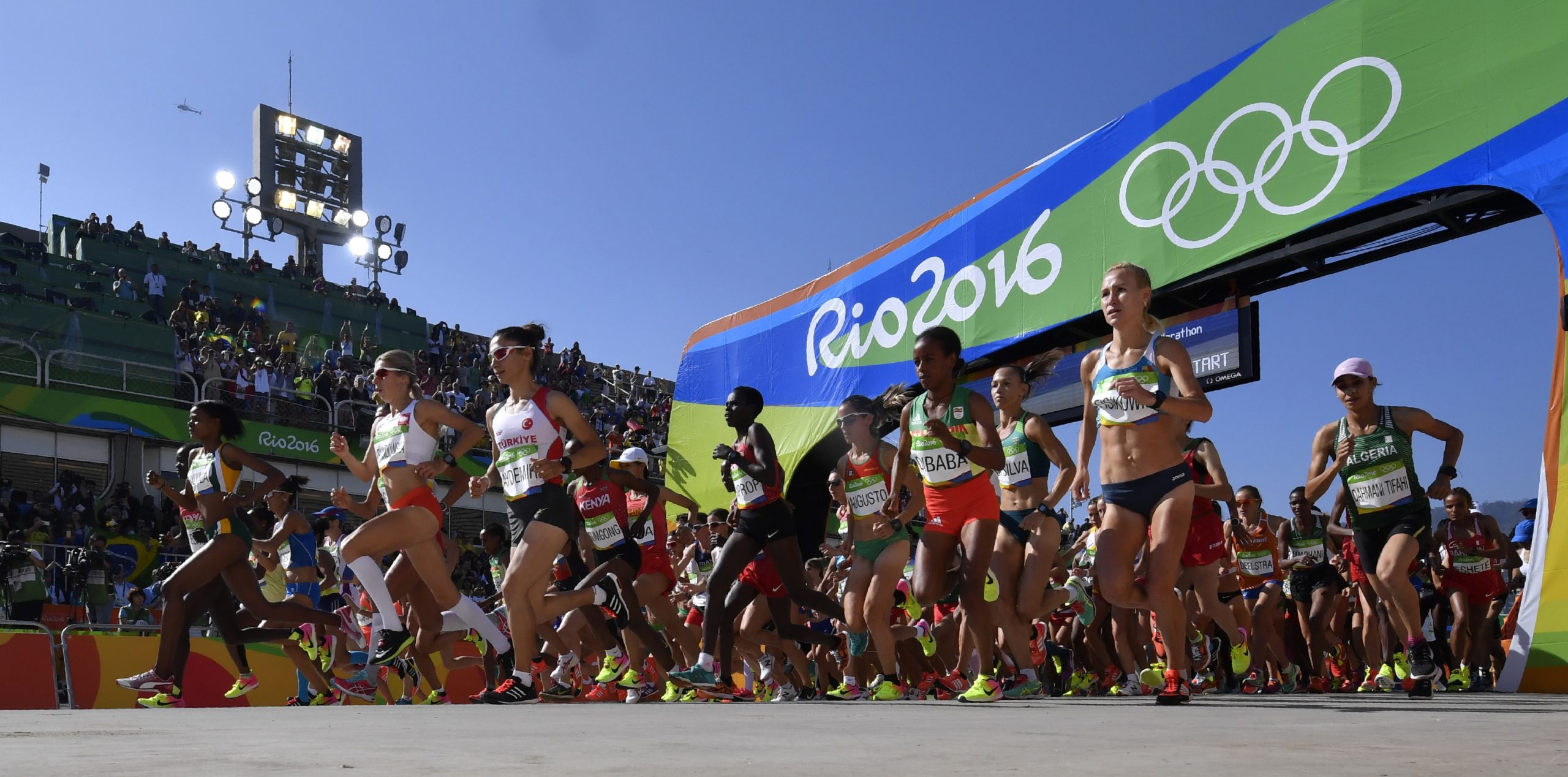 Jessica Augusto e Ana Cabecinha em corrida solidária
