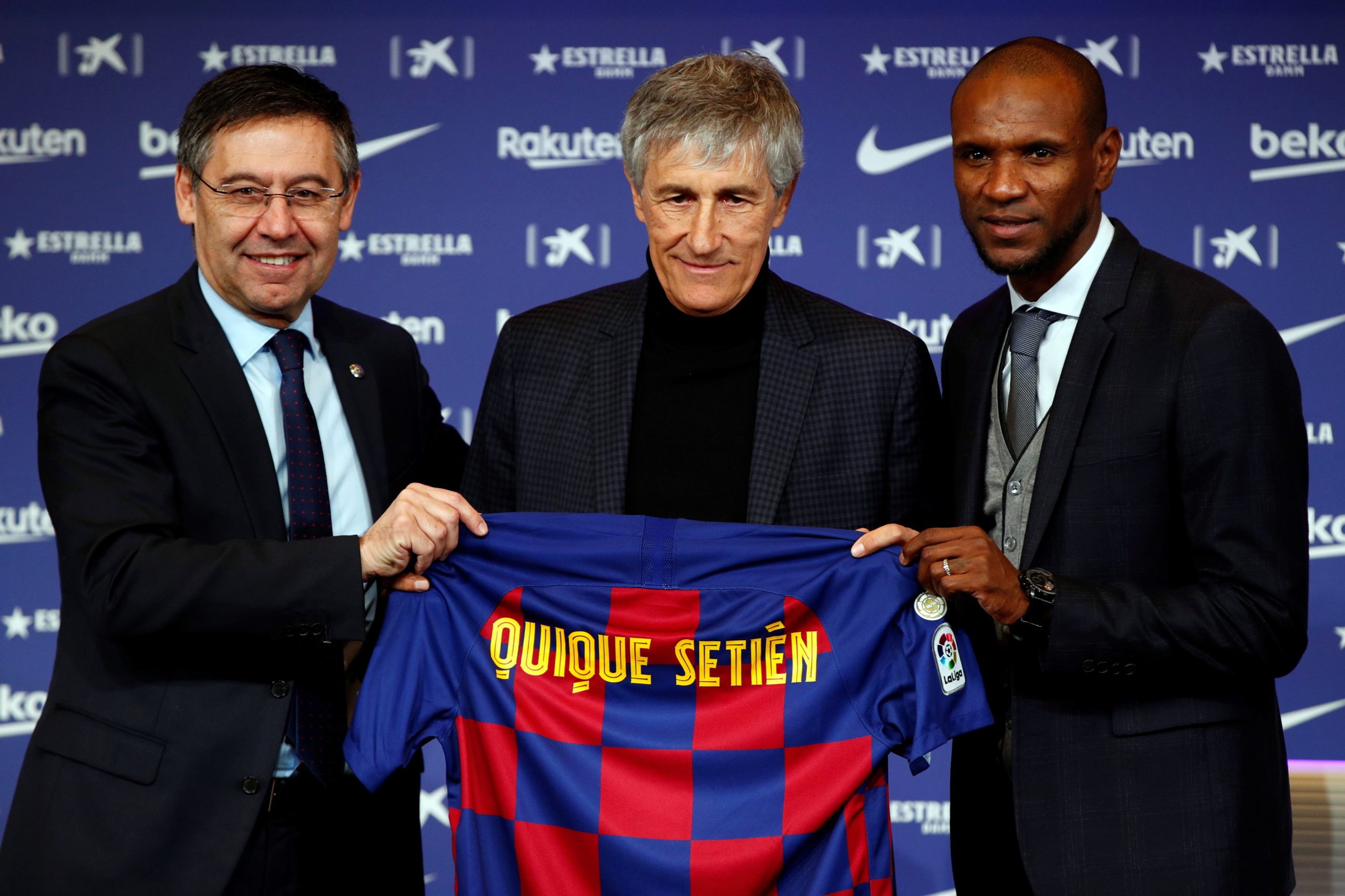 Quique Setién: “Ontem estava a passear ao lado das vacas, na minha terra. Hoje estou a treinar o Barcelona. […] Isto é o máximo”