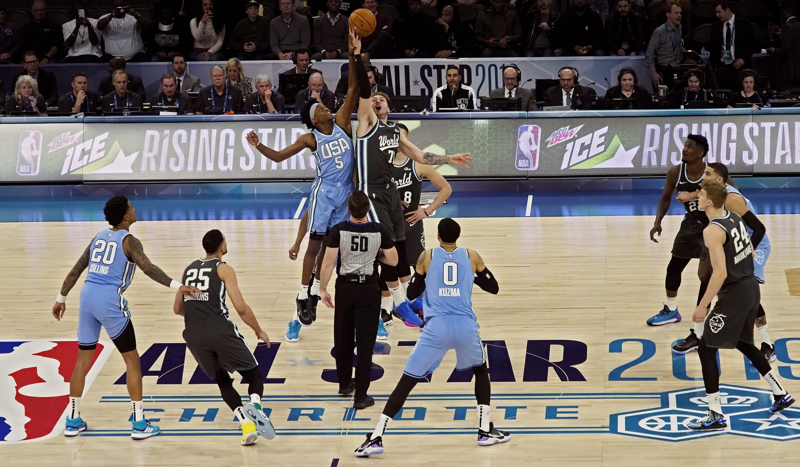 NBA: Estados Unidos vencem jogo das ‘estrelas em ascensão’ do ‘All Star’