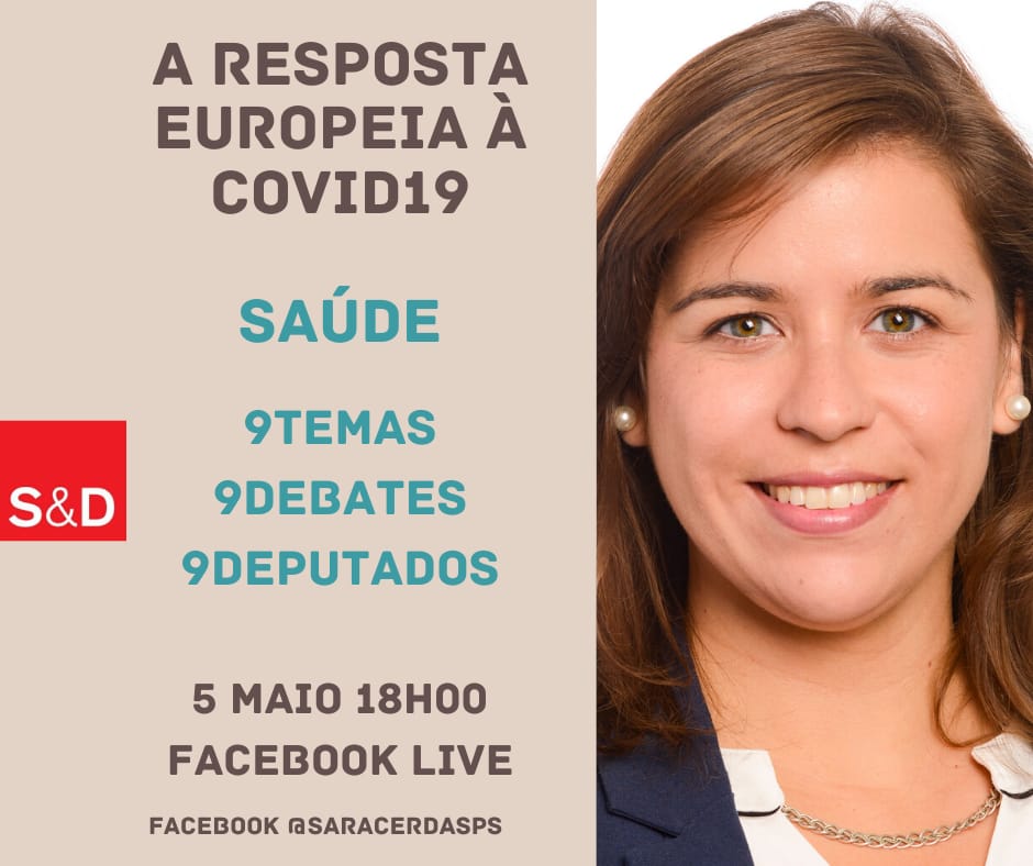 Como será o futuro da Saúde na Europa pós-pandemia? Sara Cerdas responde em direto