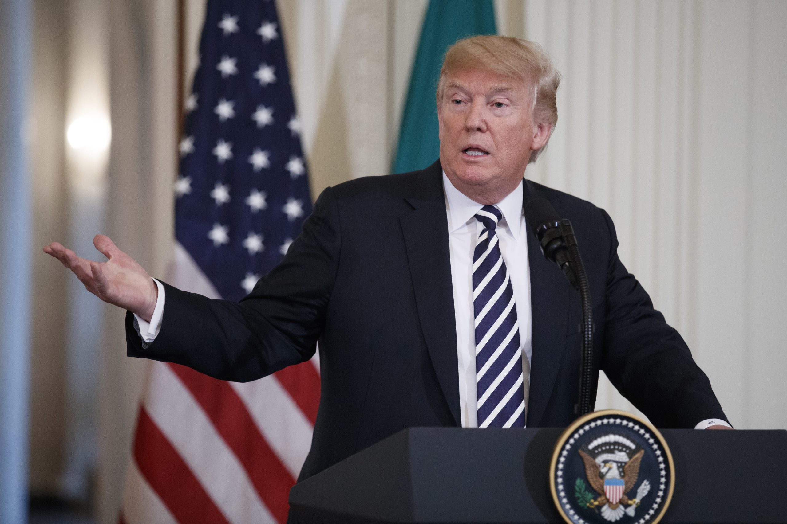 Trump diz que nunca deverá ser permitido ao Irão possuir armas nucleares
