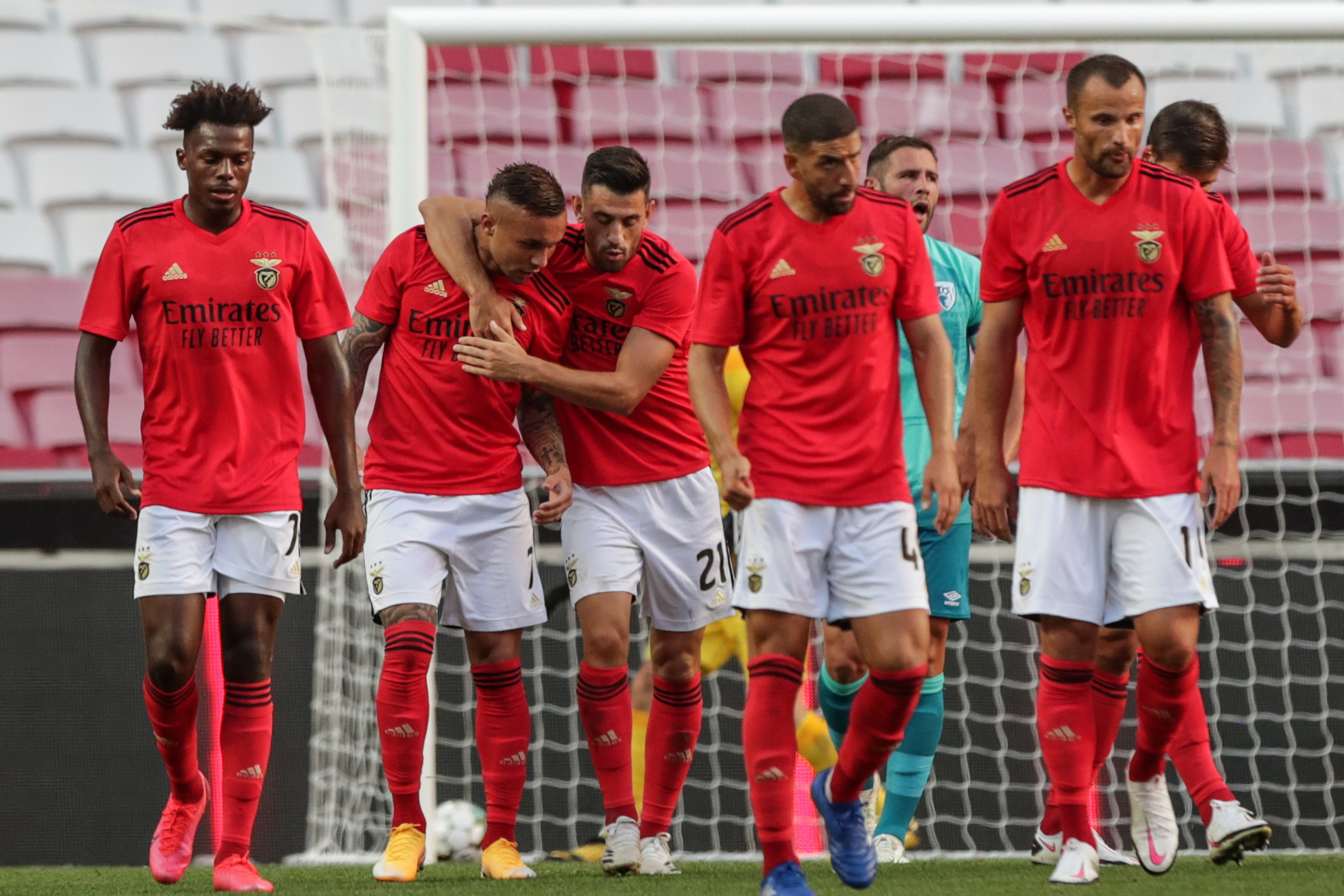 Benfica prepara particular com Sporting de Braga sem oito internacionais