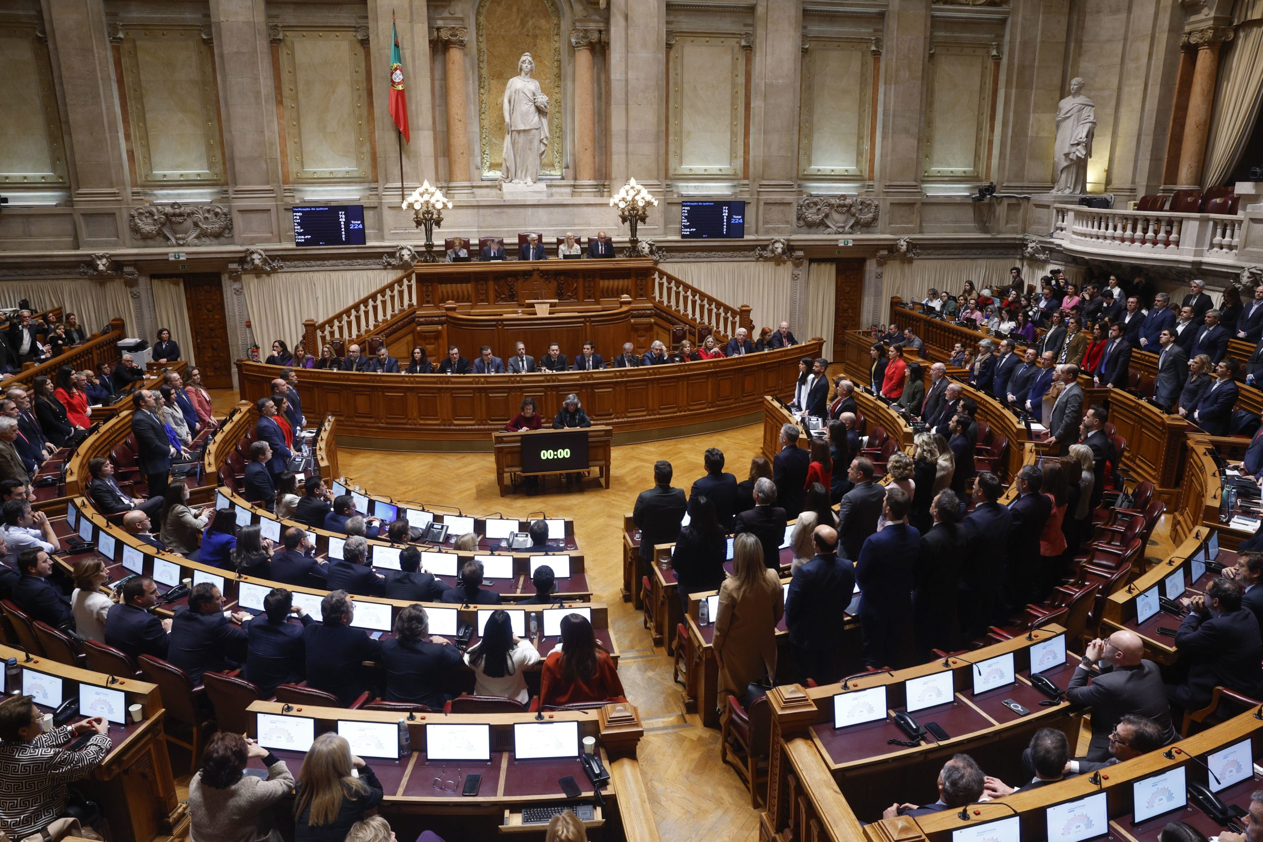 Confirma-se: Assembleia da República é dissolvida na próxima quinta-feira