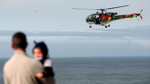 Helicóptero da Força Aérea resgatou sexagenário britânico nos Açores