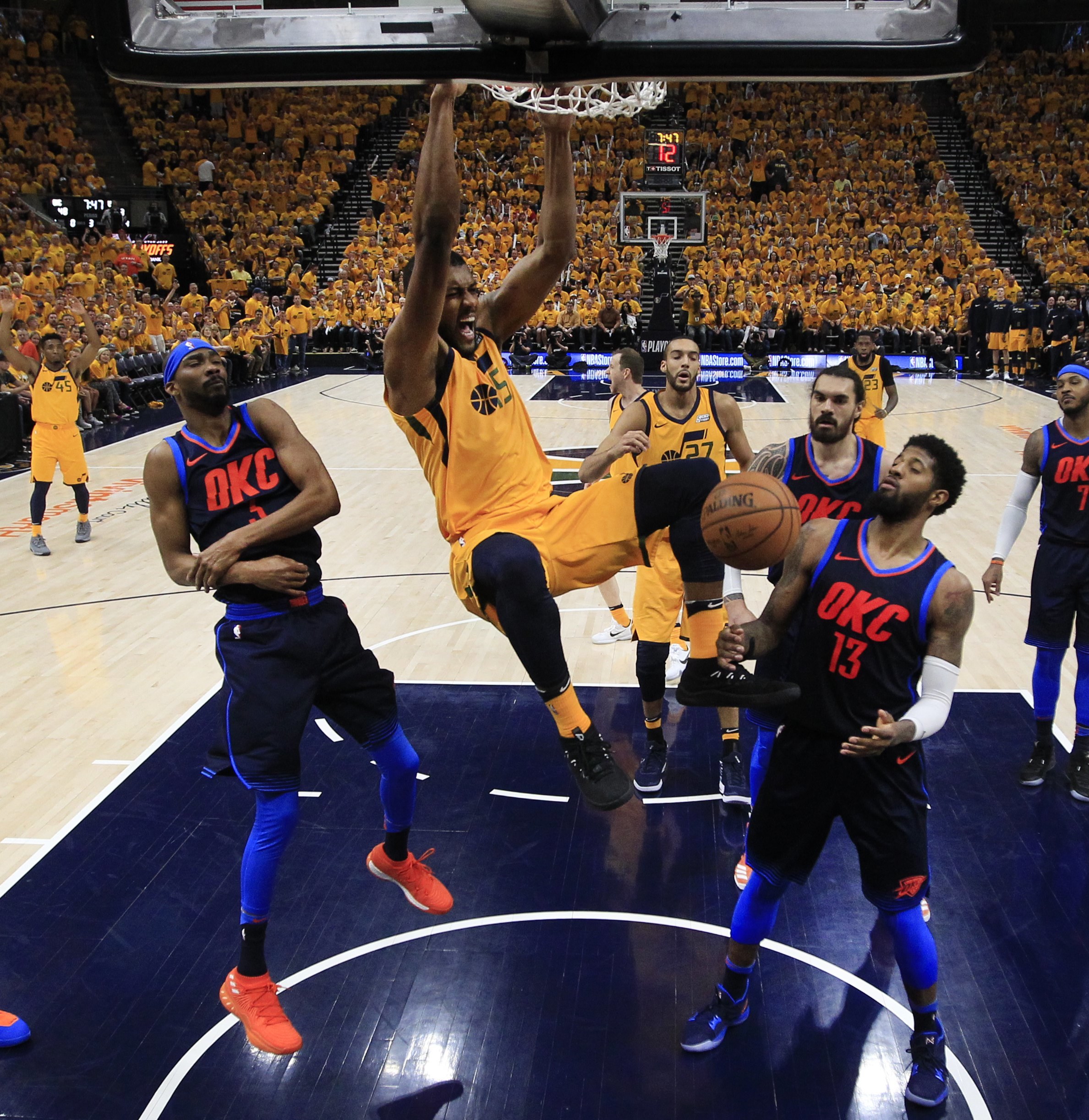 Utah Jazz eliminam Westbrook na primeira ronda dos ‘play-offs’ da NBA
