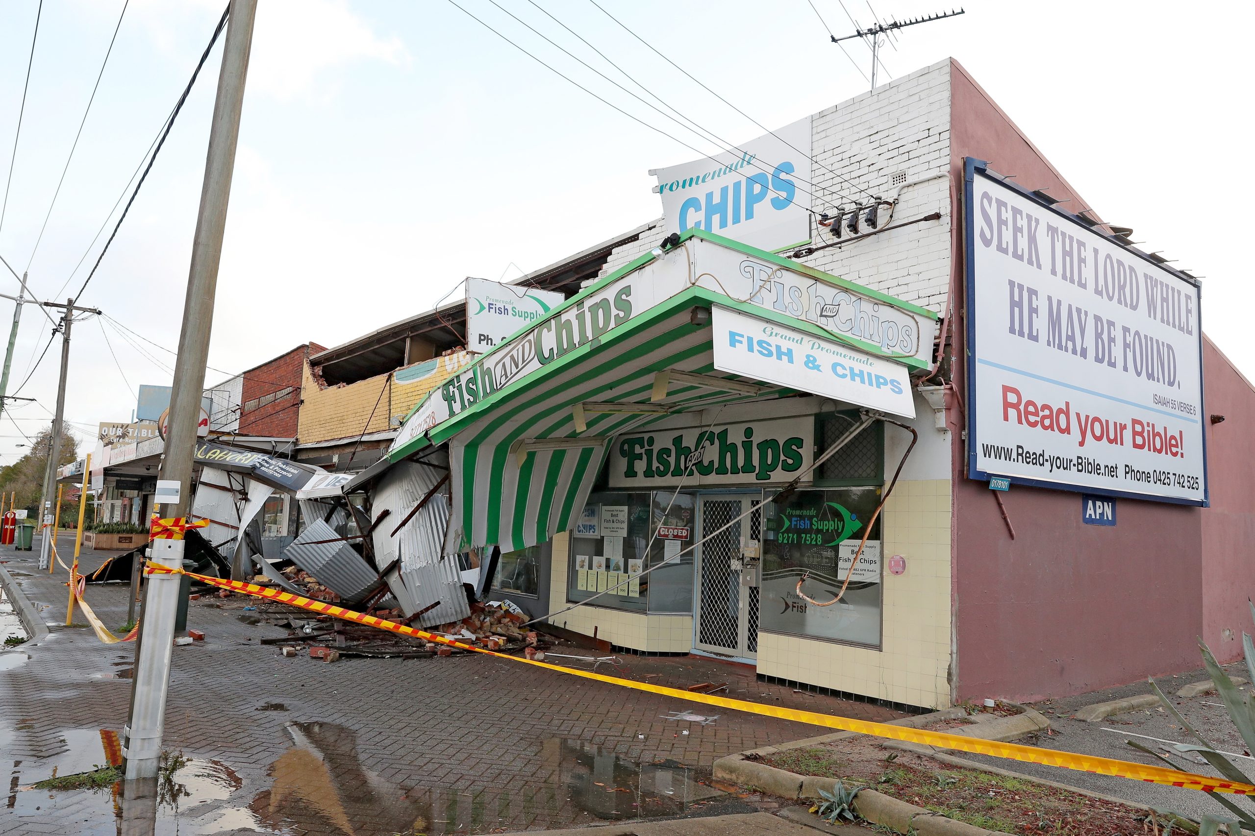 Austrália. Tempestade deixa parte da costa (e 65 mil casas) sem luz