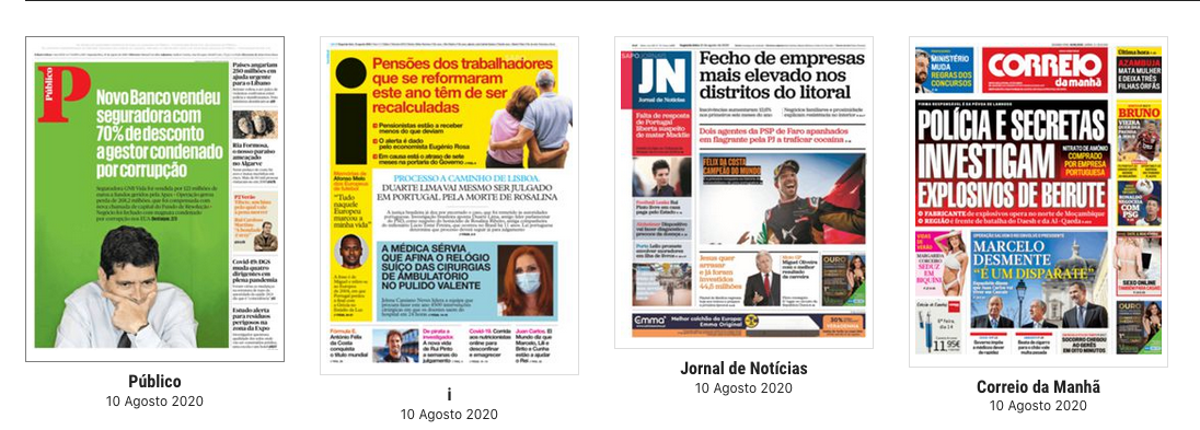 Revista de imprensa: As vendas com desconto do Novo Banco e as contas das reformas