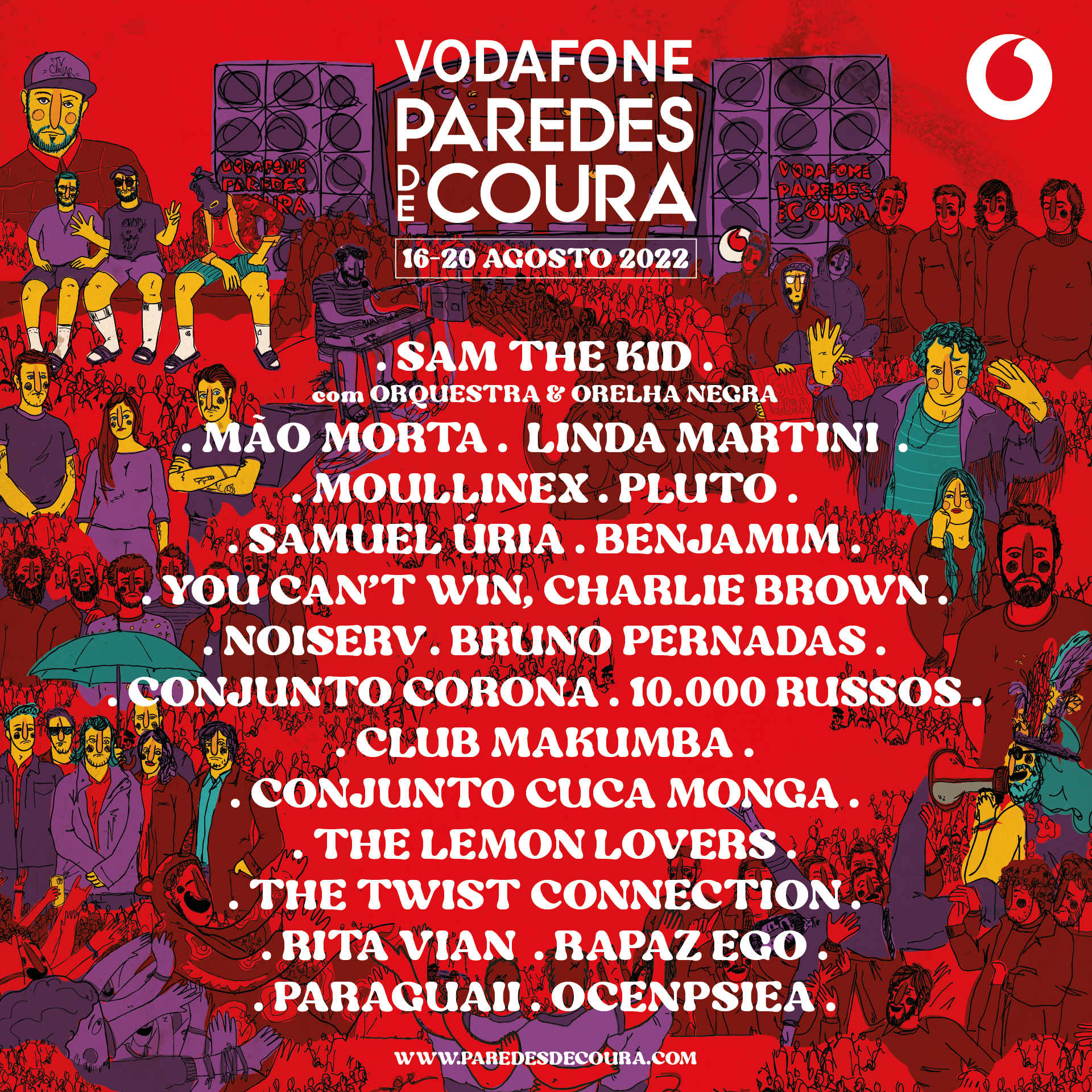 Vodafone Paredes de Coura com dia extra dedicado à música portuguesa