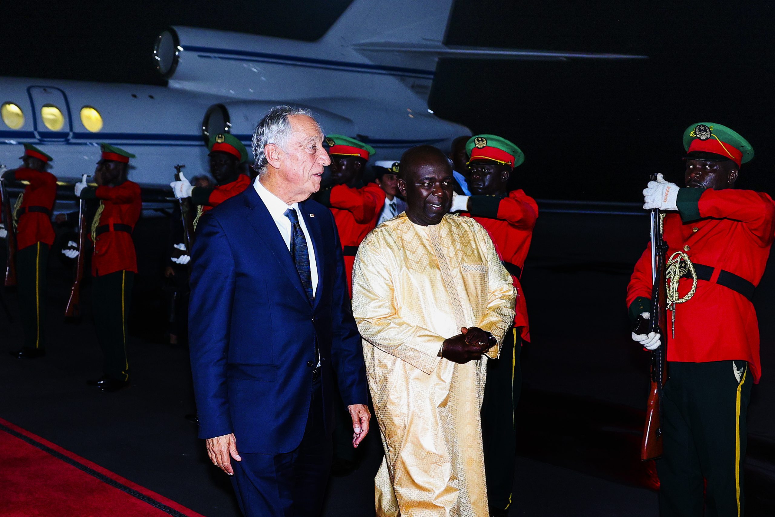 Portugal vem em peso à Guiné-Bissau e esta é uma presença insubstituível, diz Marcelo