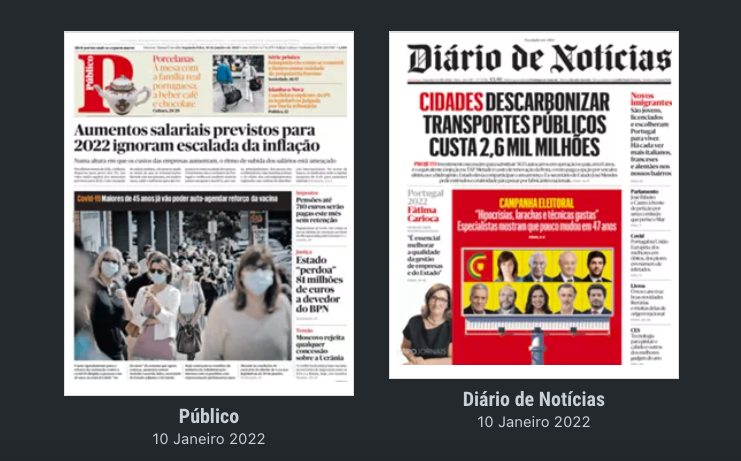 Revista de Imprensa: Aumentos salariais que ignoram escalada da inflação e os custos da descarbonização nos transportes públicos