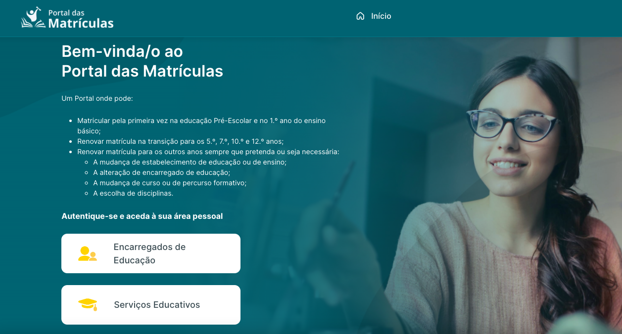 Portal das Matrículas com constrangimentos devido a “elevado número de acessos”