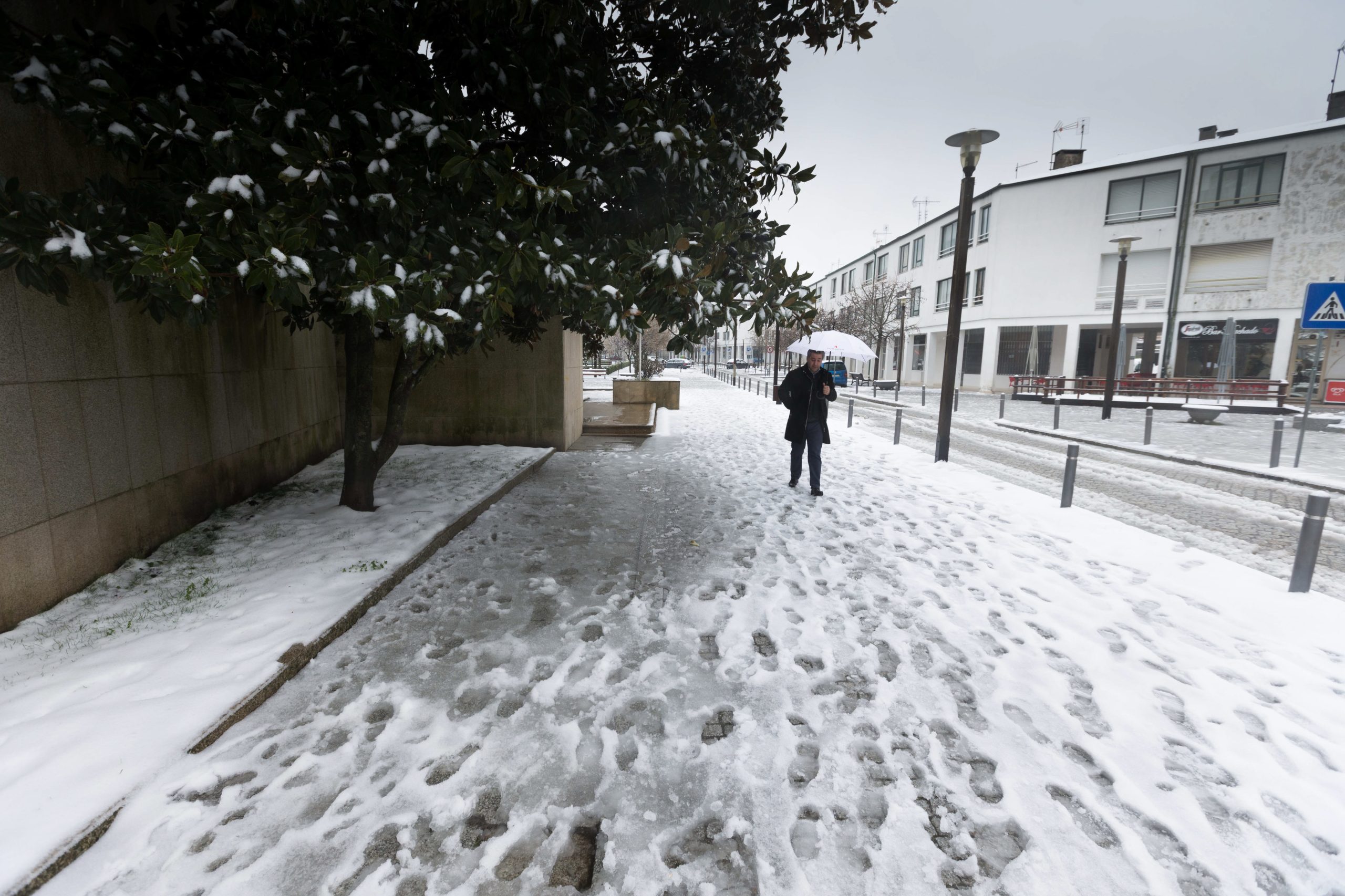 IPMA eleva para cinco os distritos sob aviso amarelo devido à queda de neve