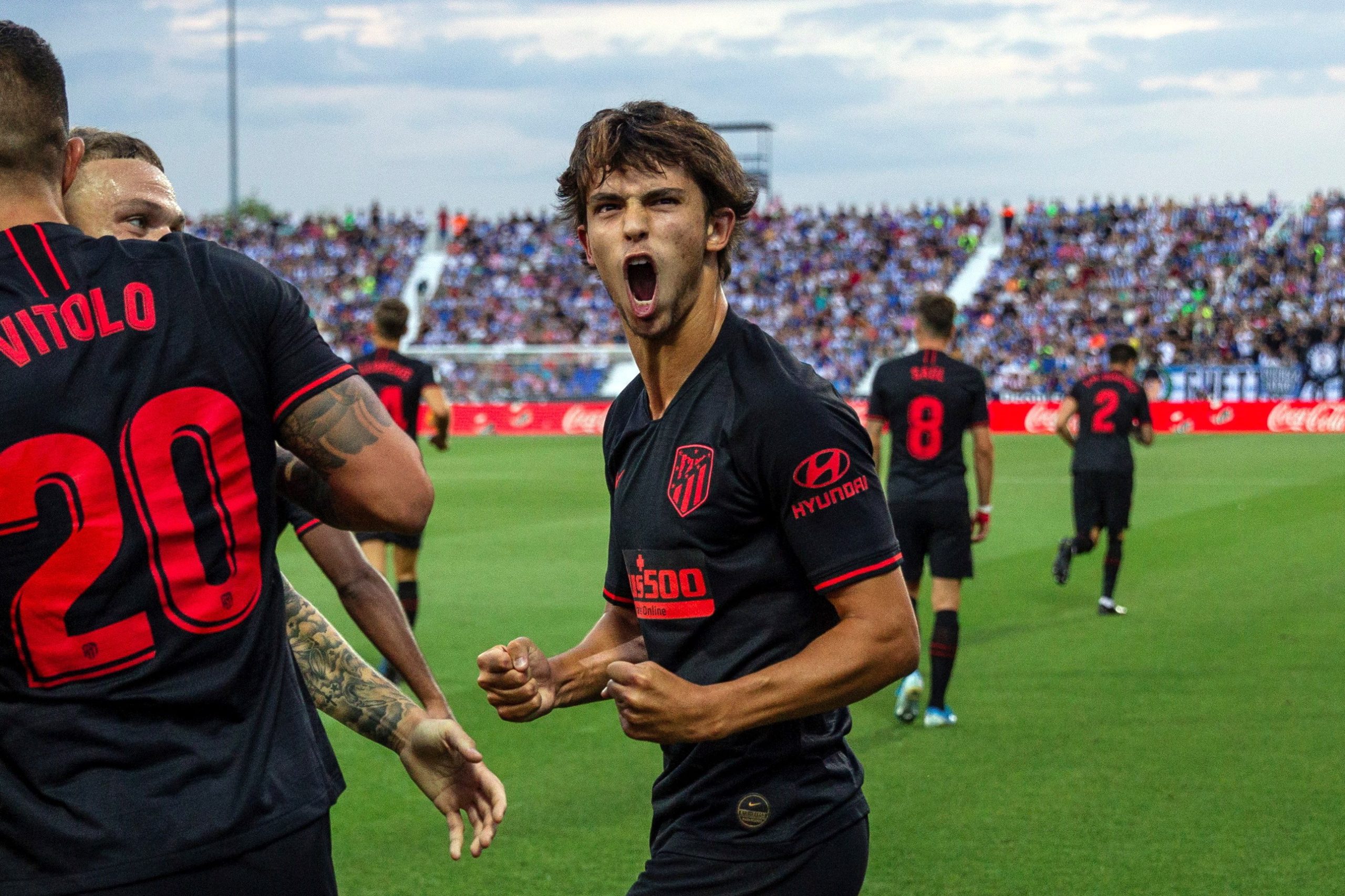 João Félix ‘desenhou’ o golo da vitória do Atlético de Madrid em Leganés