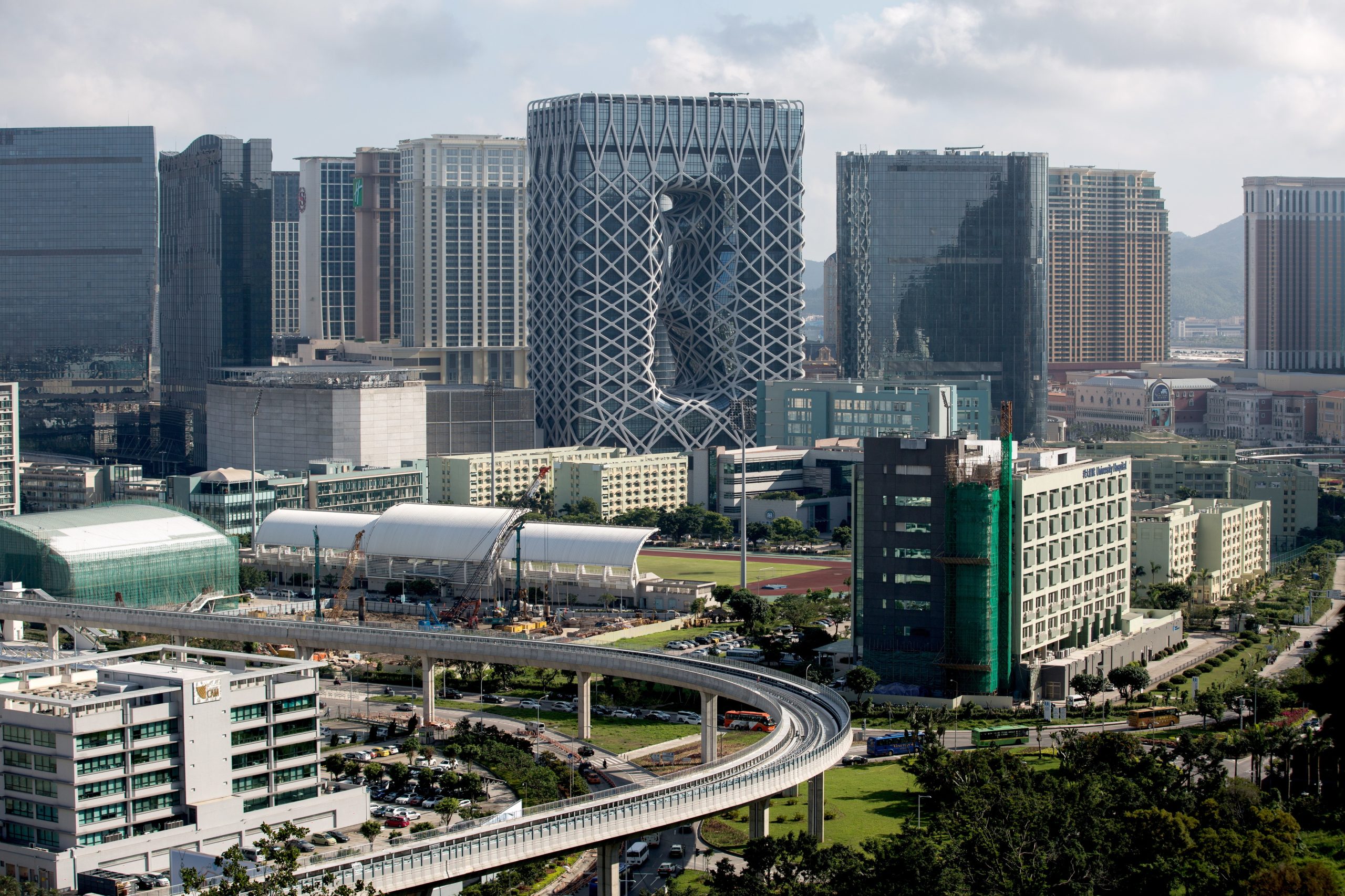 Içado sinal 3 de tempestade tropical em Macau