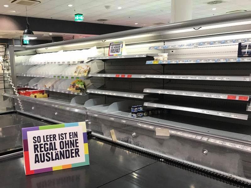 A xenofobia é uma má compra. Por isso, a Edeka limpou as prateleiras
