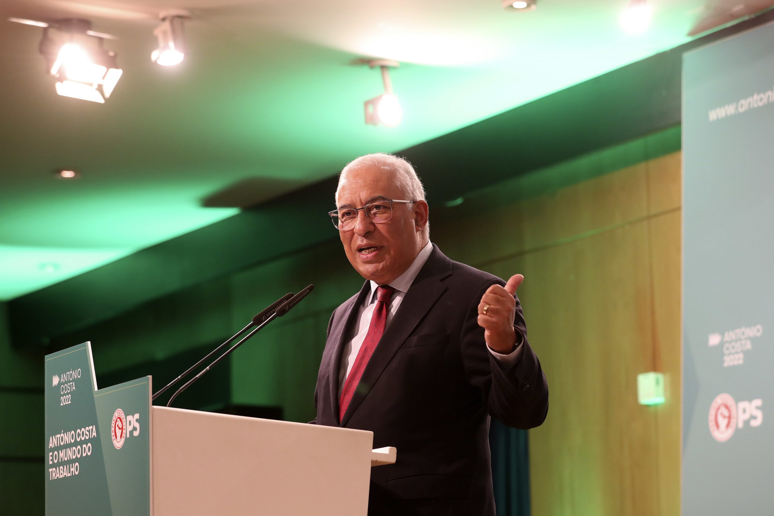 António Costa já se inscreveu para votar mais cedo: vai fazê-lo no Porto, no dia 23