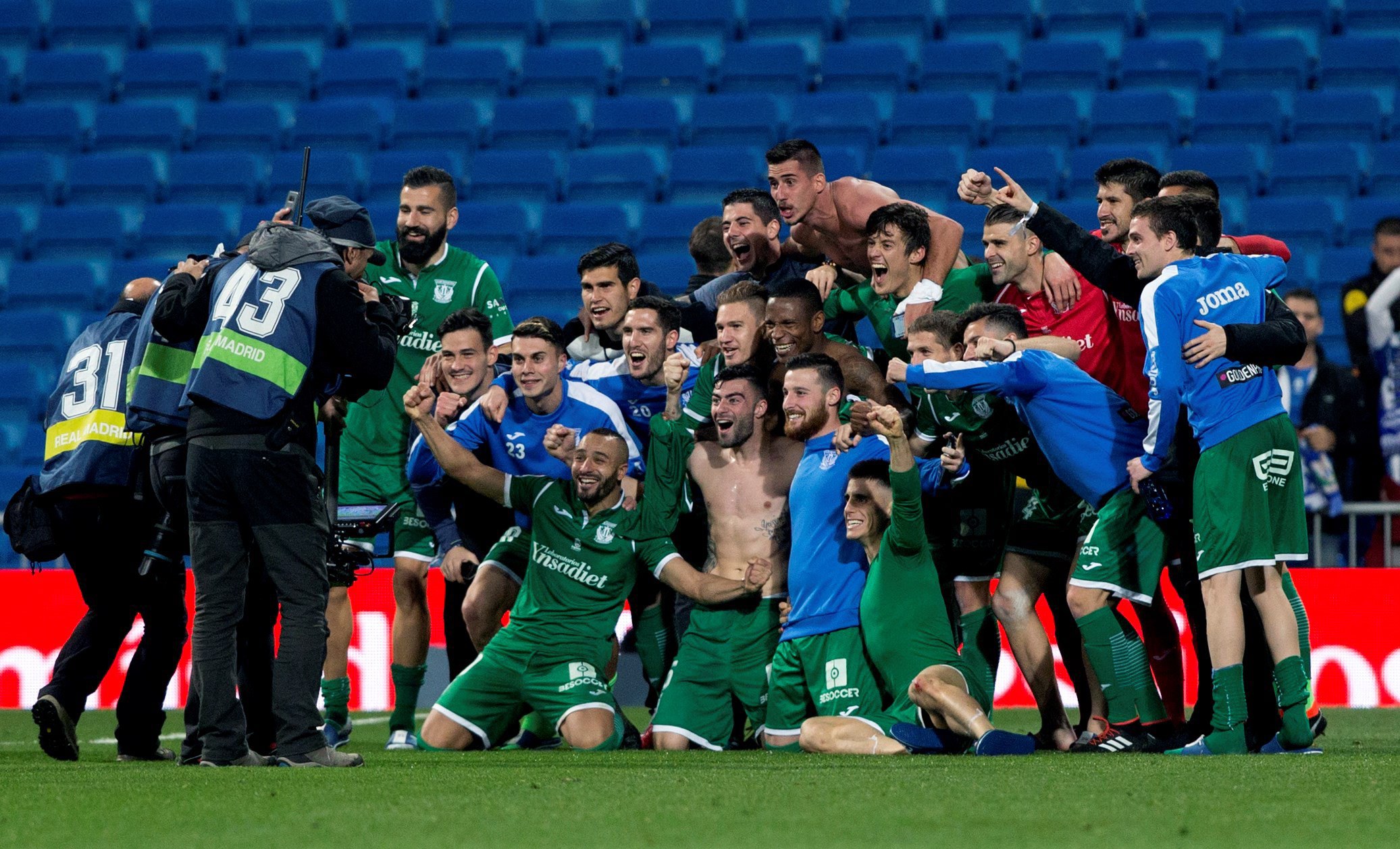 Taça do Rei: Real Madrid eliminado pelo Leganés no Santiago Bernabéu
