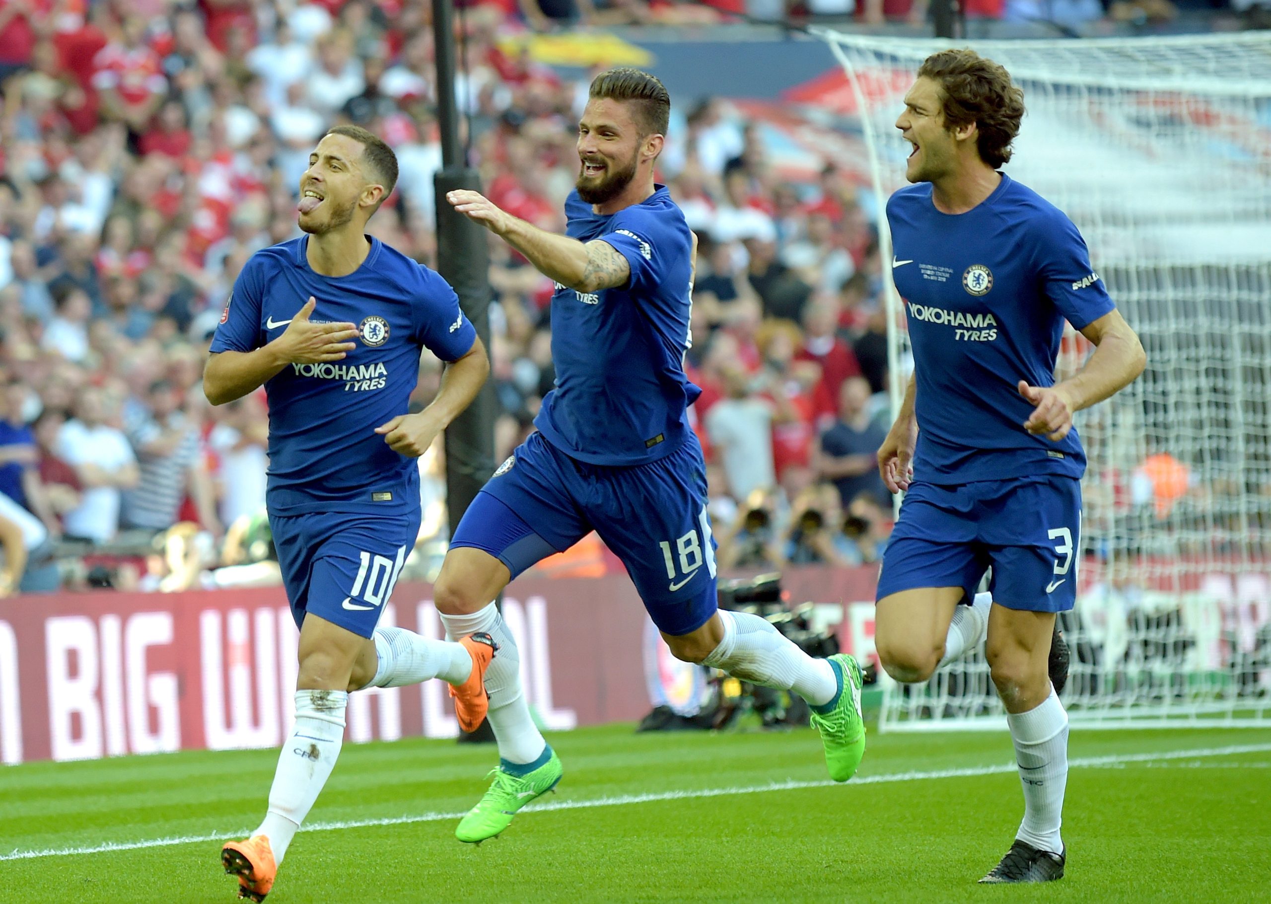 Chelsea bate Manchester United e conquista Taça de Inglaterra