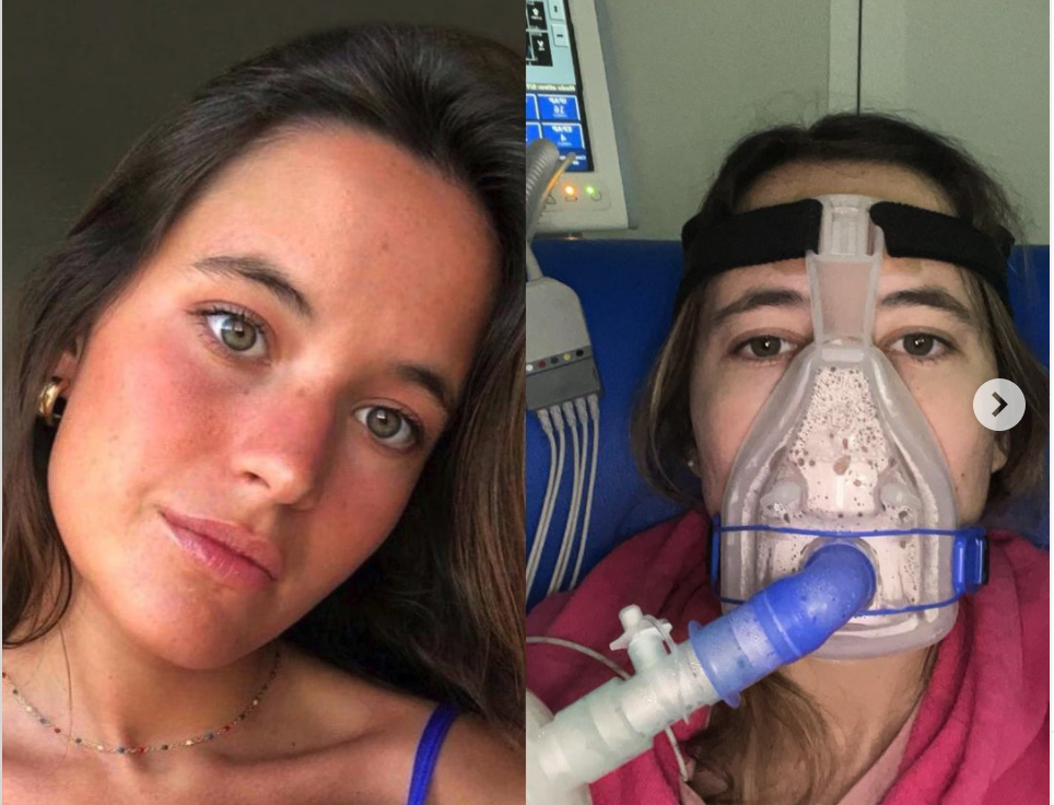 Constança Braddell já recebeu o medicamento para tratar a fibrose quística
