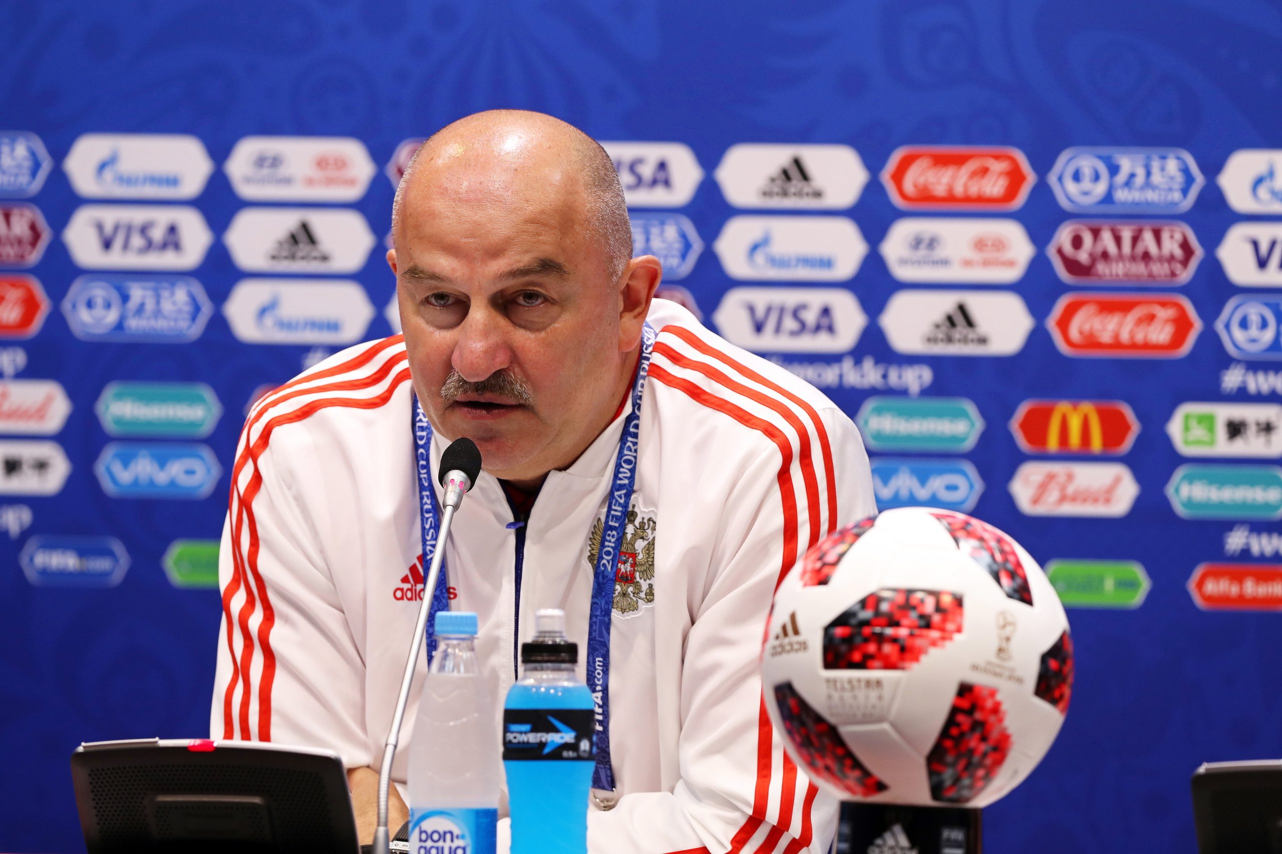 Mundial2018. Cherchesov afirma que a Rússia não pode entrar em euforias