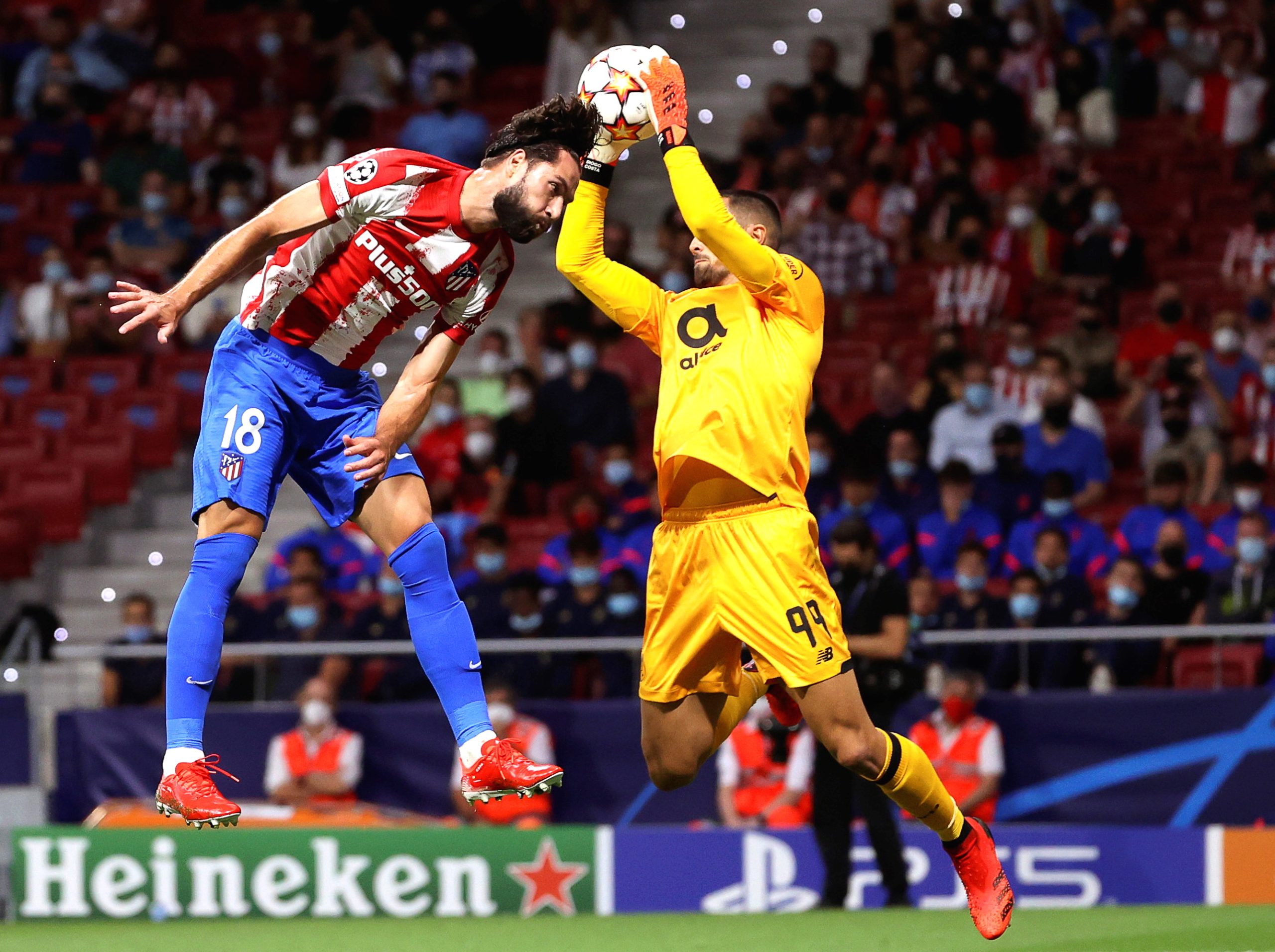 FC Porto estreia-se na ‘Champions’ com ‘nulo’ na casa do Atlético de Madrid