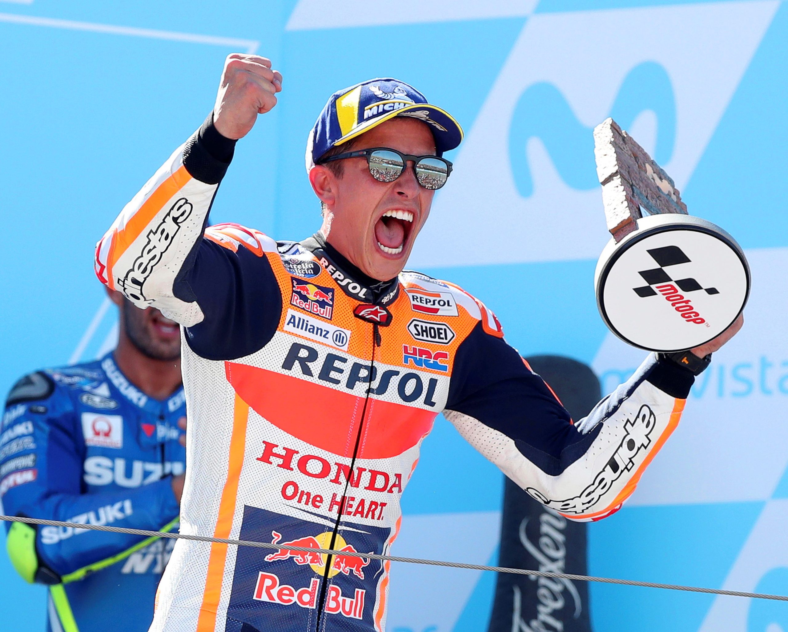 MotoGP: Marc Márquez vence em Aragão e fica mais perto do título